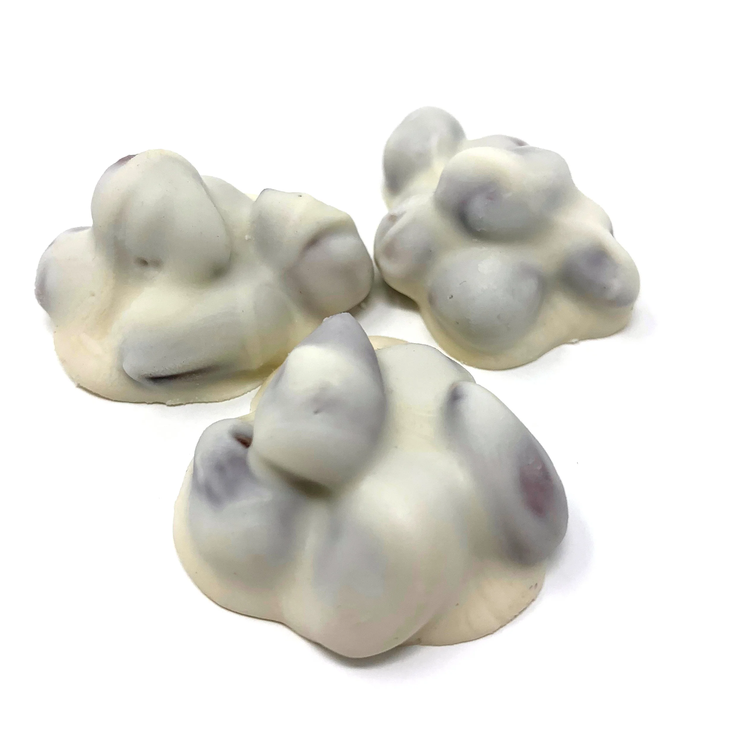 No Sugar Added White Coated Almond Clusters