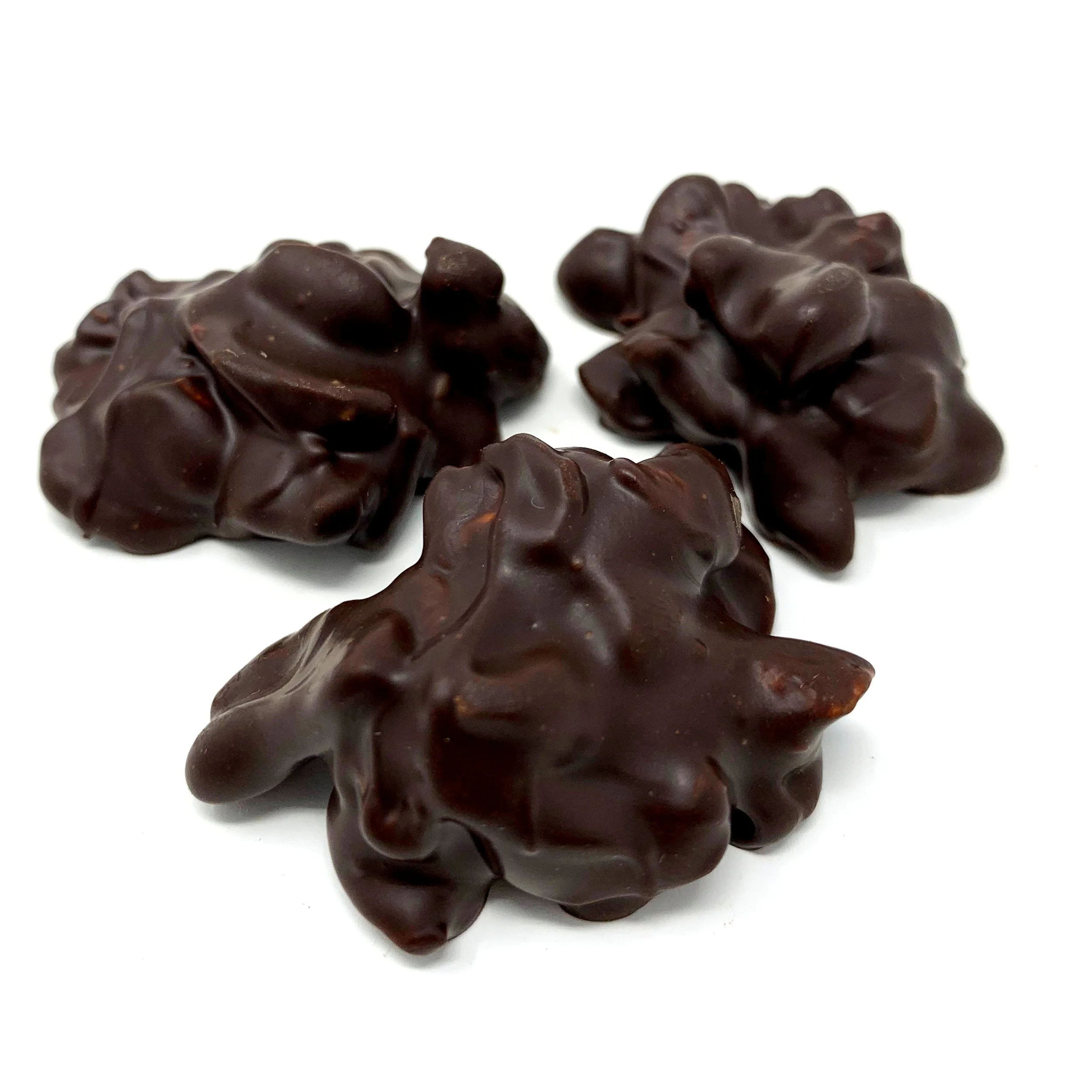 No Sugar Added Dark Chocolate Cashew Clusters