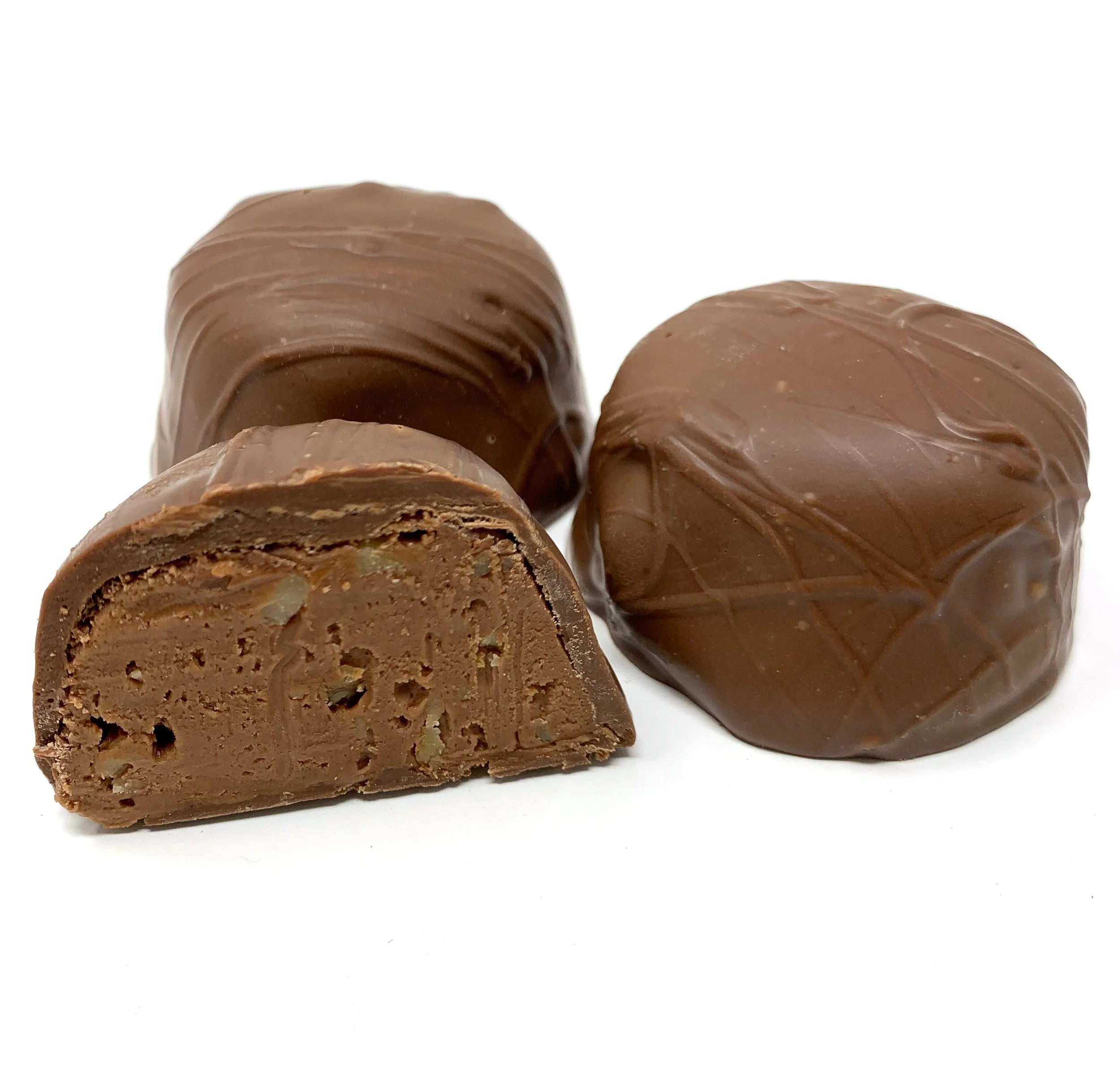 Milk Chocolate Walnut Fudge Balls