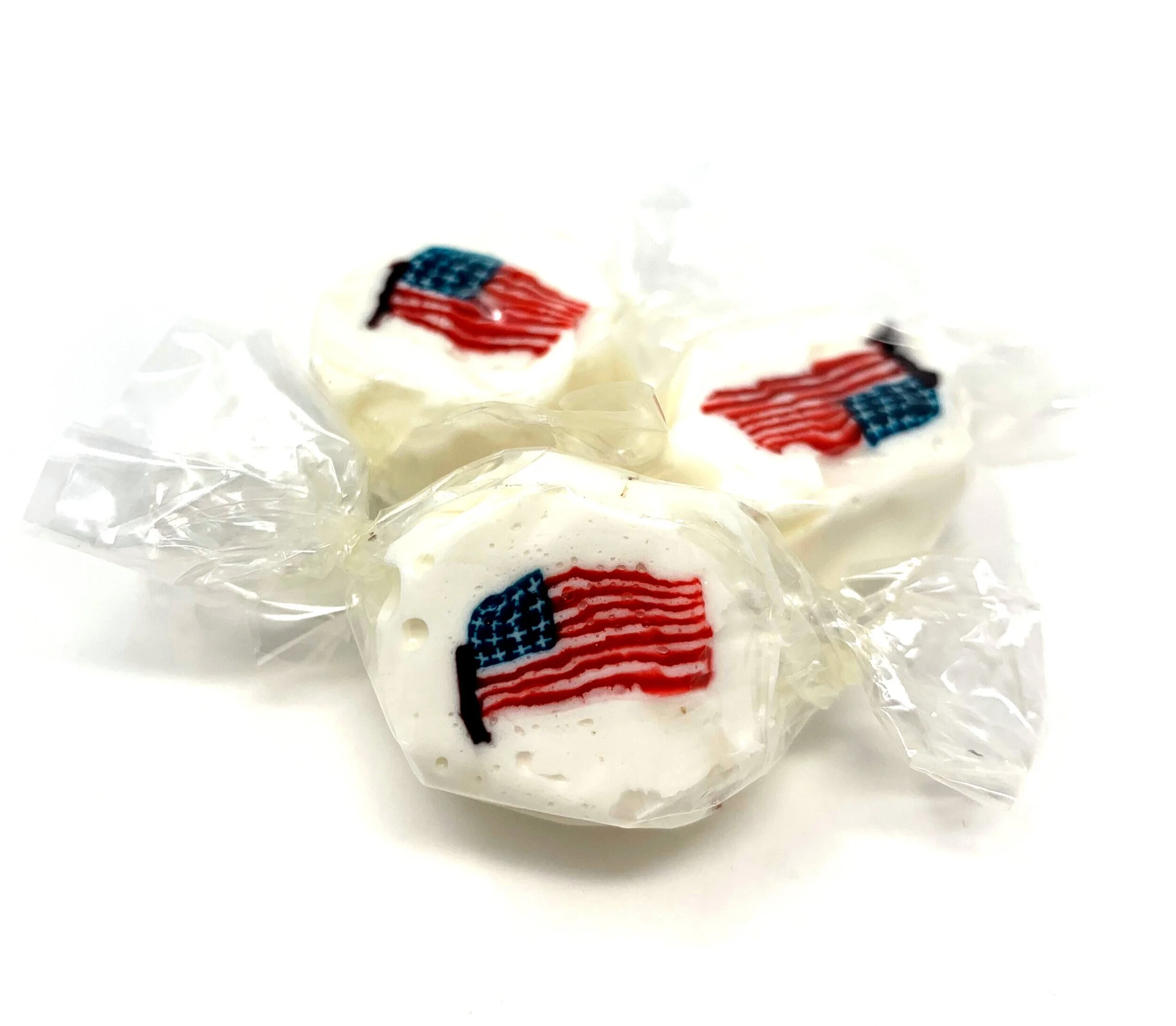 Peppermint American Flag Nougat Fluffs