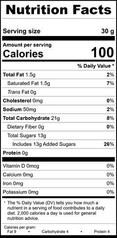 (40008)  Nutrition Label - CARROT CAKE NOUGAT FLUFFS - 30g.jpg