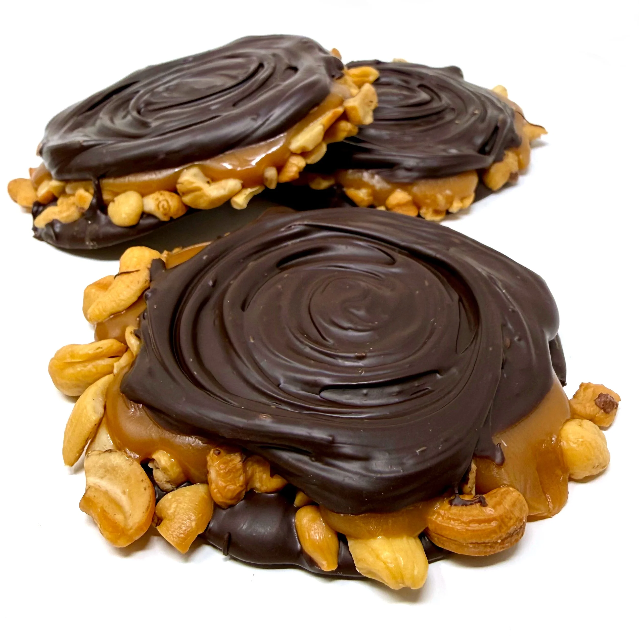 Large Dark Chocolate Cashew Turtles