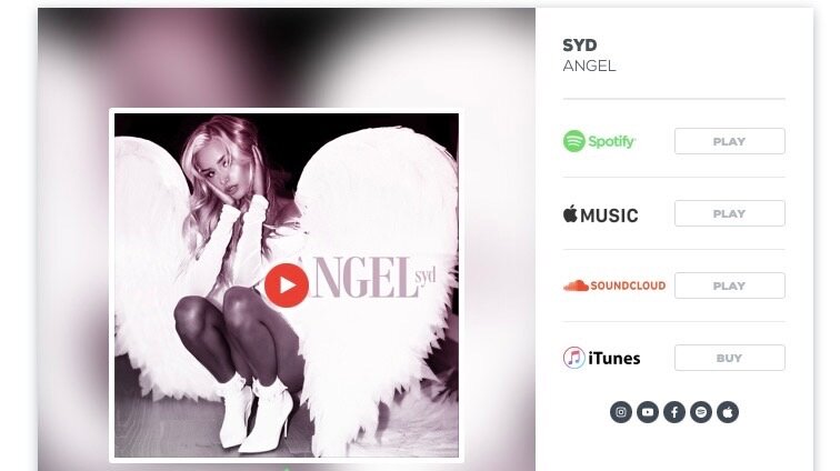 Artist Pivot Page Design