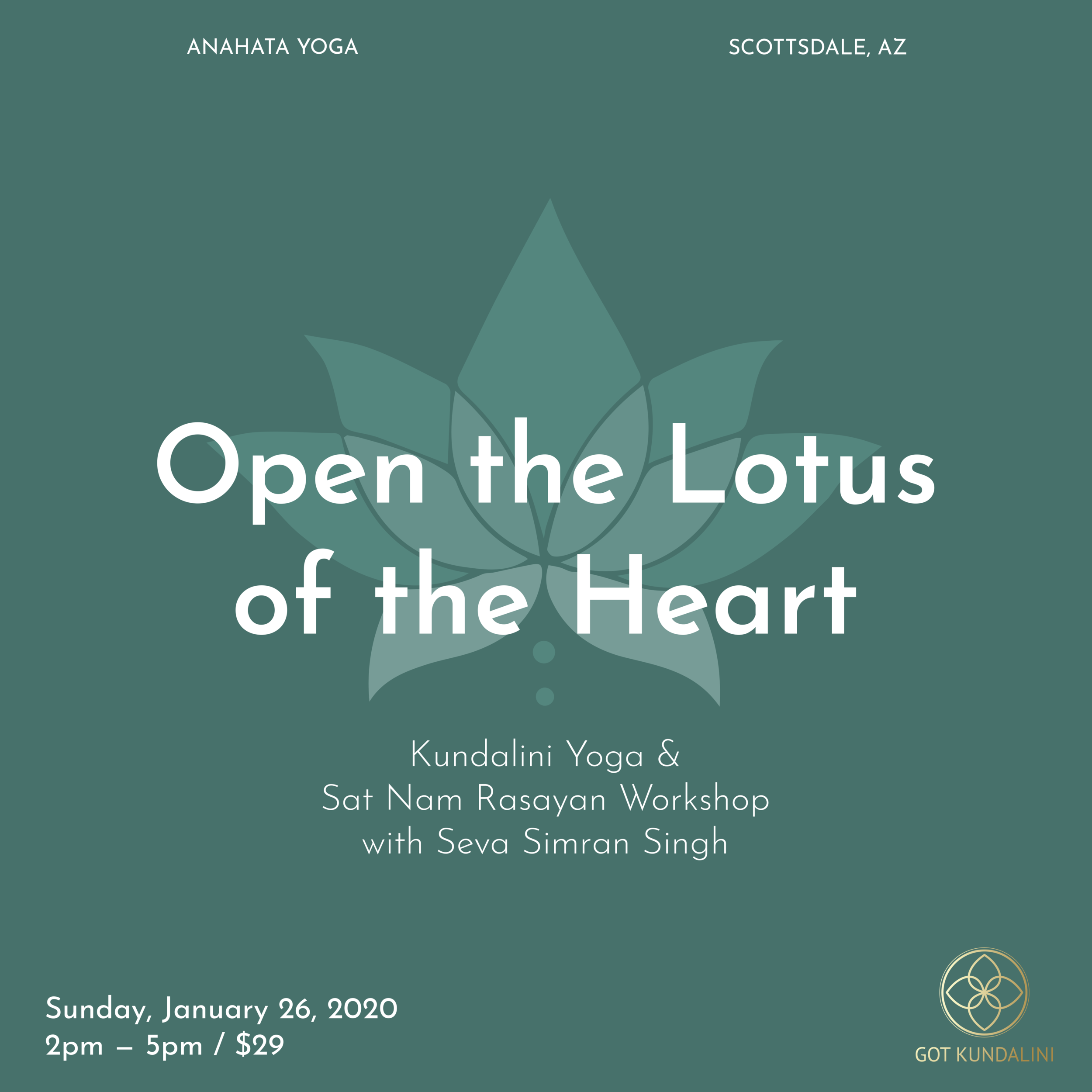 Open the Lotus of the Heart