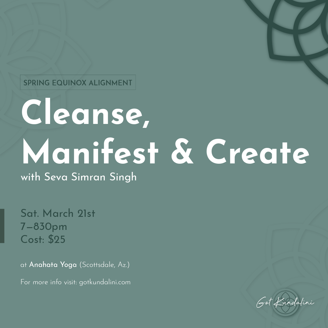 Cleanse, Manifest & Create