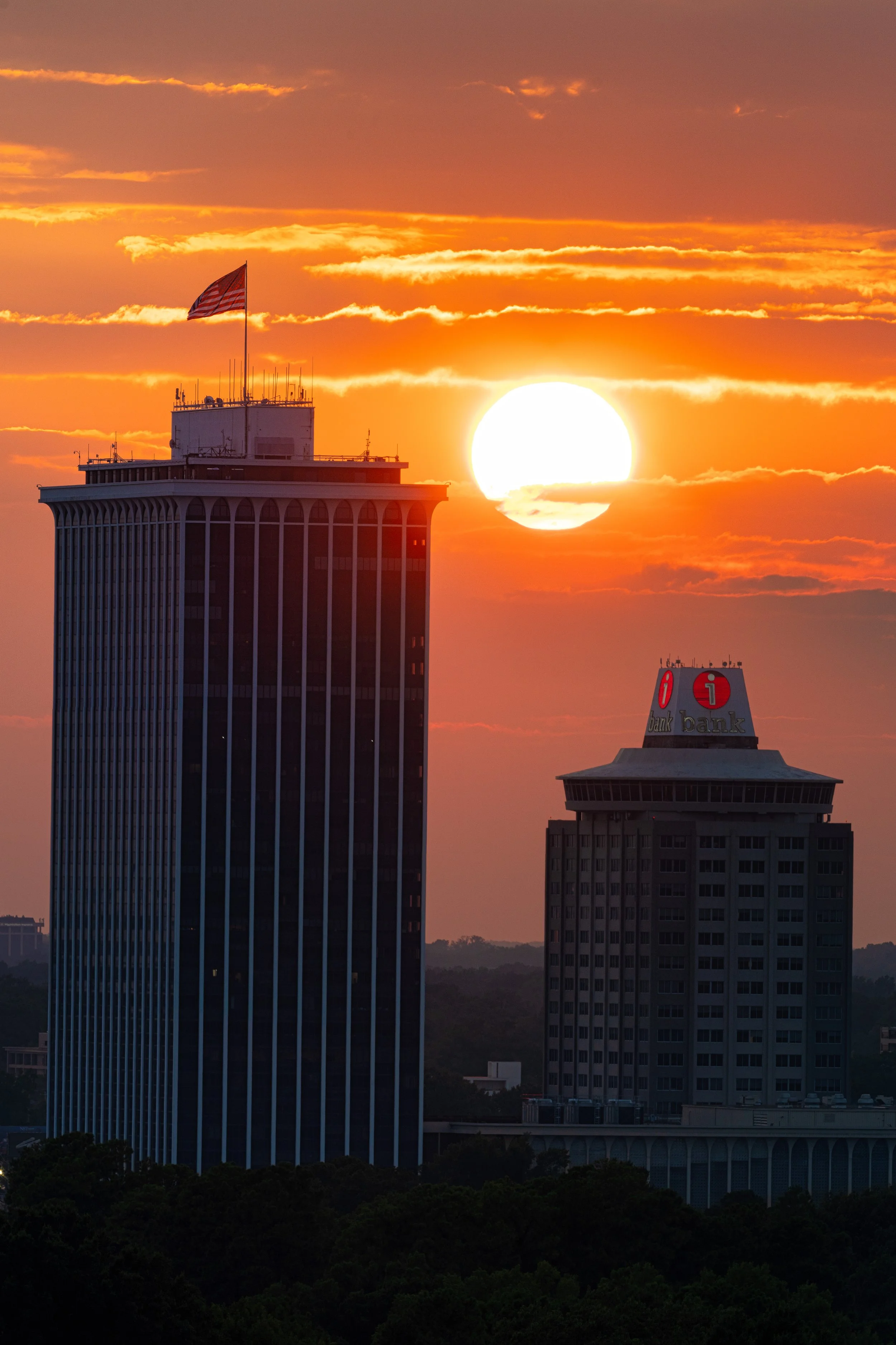 Clark Tower x Ibank sunset