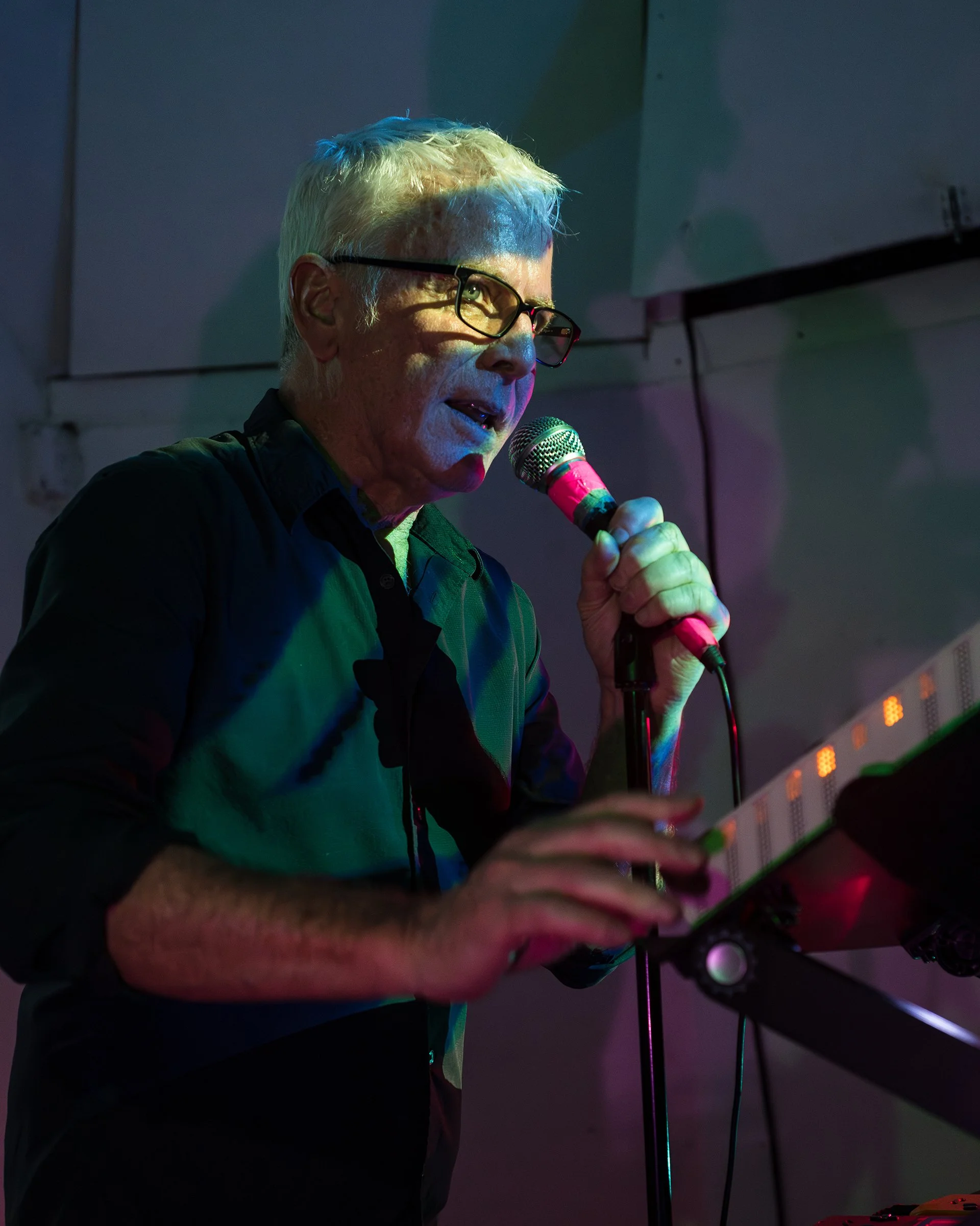 Glomag performing at No Clearance In Niche release party at Wonderville, NYC