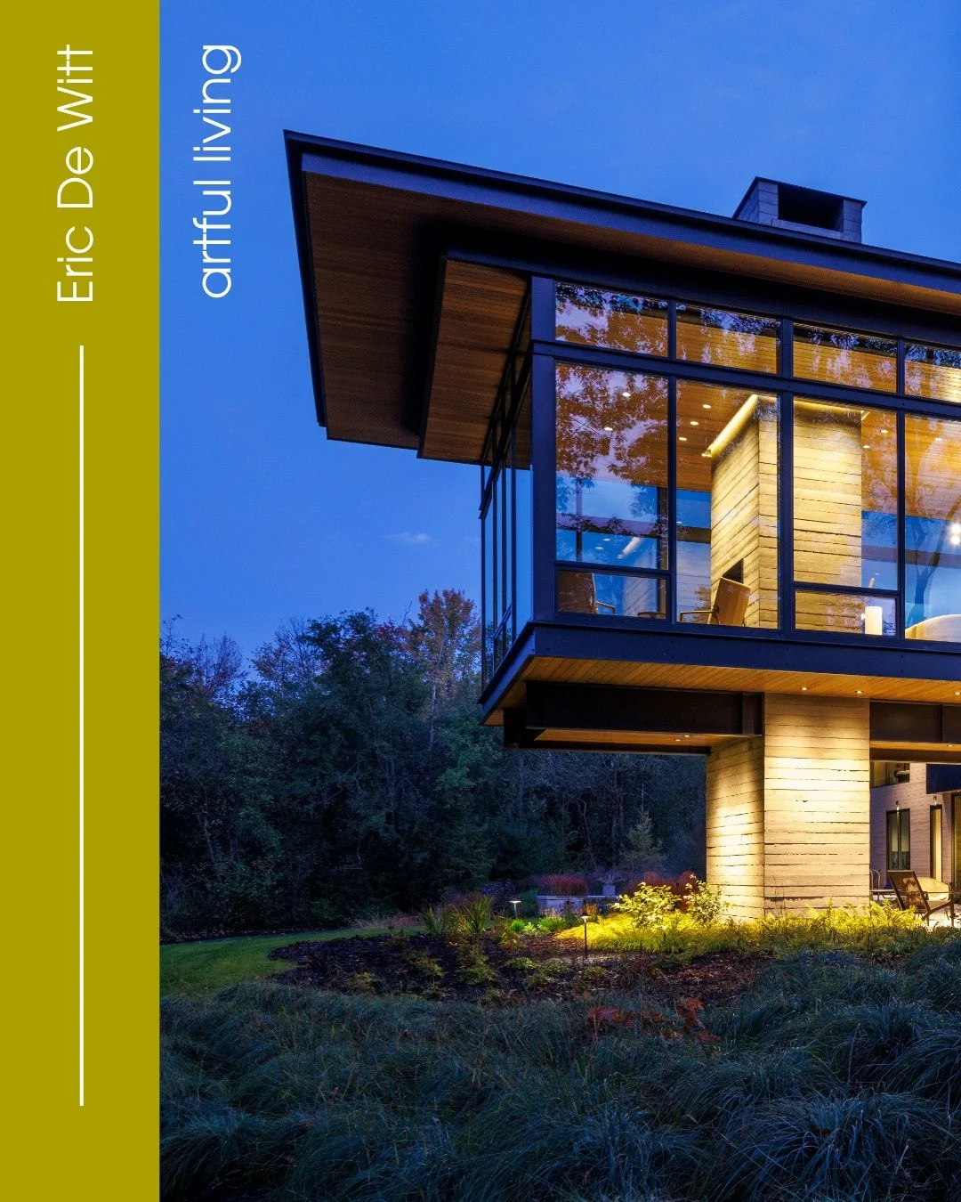 An Excerpt from &ldquo;New View: A Curated Visual Gallery: Twenty Magnificent Homes by Midwest Architects&quot; by Beth Benton Buckley:

Eric de Witt | @lucidarchitecture

&quot;Lucid Architecture, under the visionary leadership of principal architec