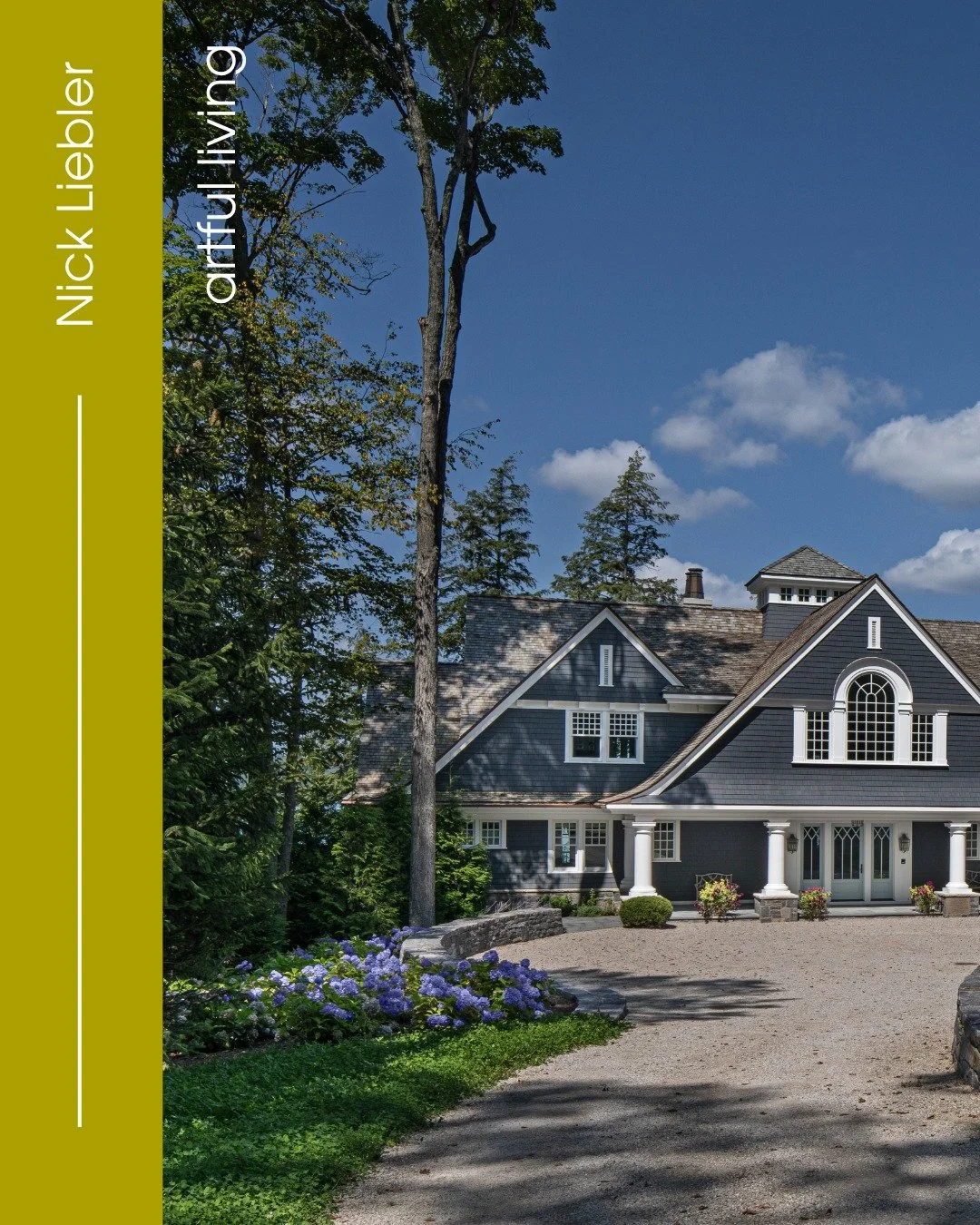 An Excerpt from &ldquo;New View: A Curated Visual Gallery: Twenty Magnificent Homes by Midwest Architects&quot; by Beth Benton Buckley:

Nick Liebler | @white_liebler.architects

&quot;There&rsquo;s something undeniably special about Hemlock Point Co