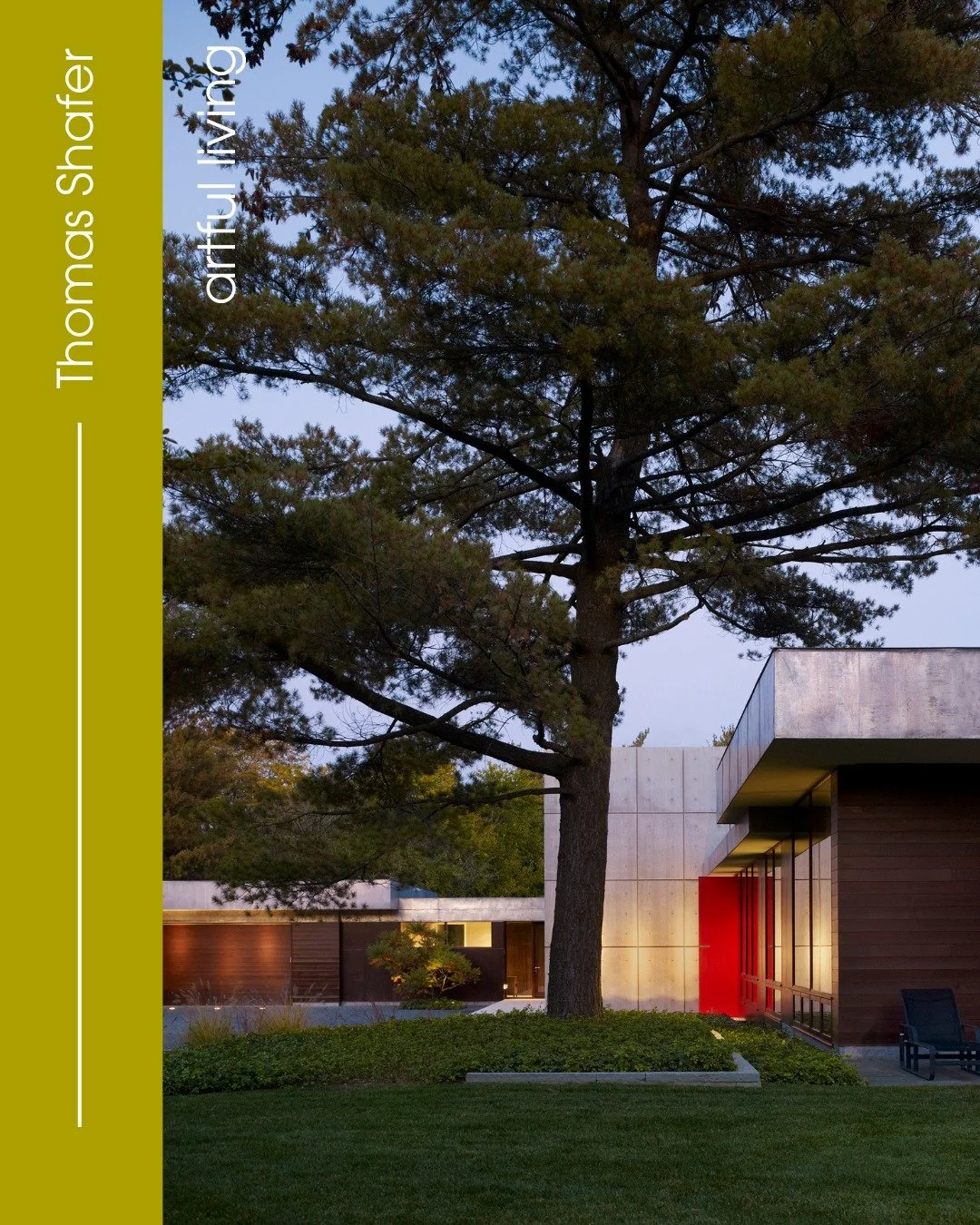 An Excerpt from &ldquo;New View: A Curated Visual Gallery: Twenty Magnificent Homes by Midwest Architects&quot; by Beth Benton Buckley:

Thomas Shafer | @sckarchitecture

&quot;An architecture firm known for its collaborative and detail-oriented appr
