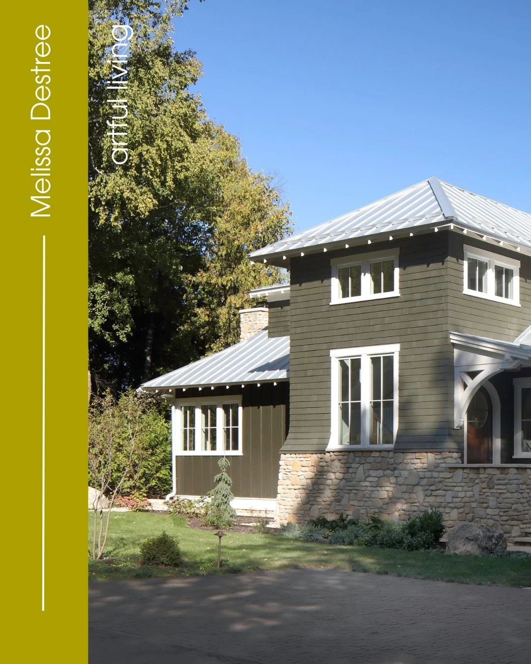An Excerpt from &ldquo;New View: A Curated Visual Gallery: Twenty Magnificent Homes by Midwest Architects&quot; by Beth Benton Buckley:

Melissa Destree | @destreedesignarchitects

&quot;For some new homes, the goal is to appear as if it has always b