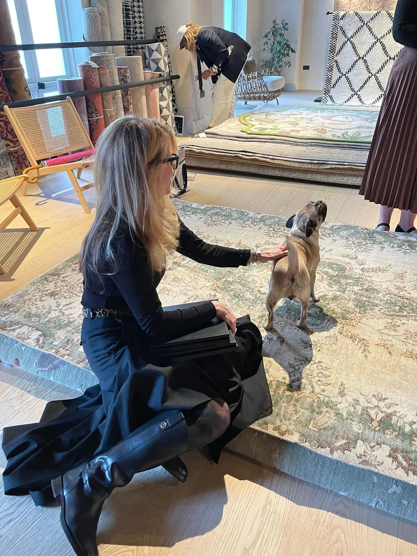 The perfect ending to an amazing week in London! Thank you @jaipurrugs for the extraordinary warmth and kindness. Sharing in an &ldquo;Authentic Voices Series&rdquo; with you felt particularly special. Your stories behind all the stunning rugs are br