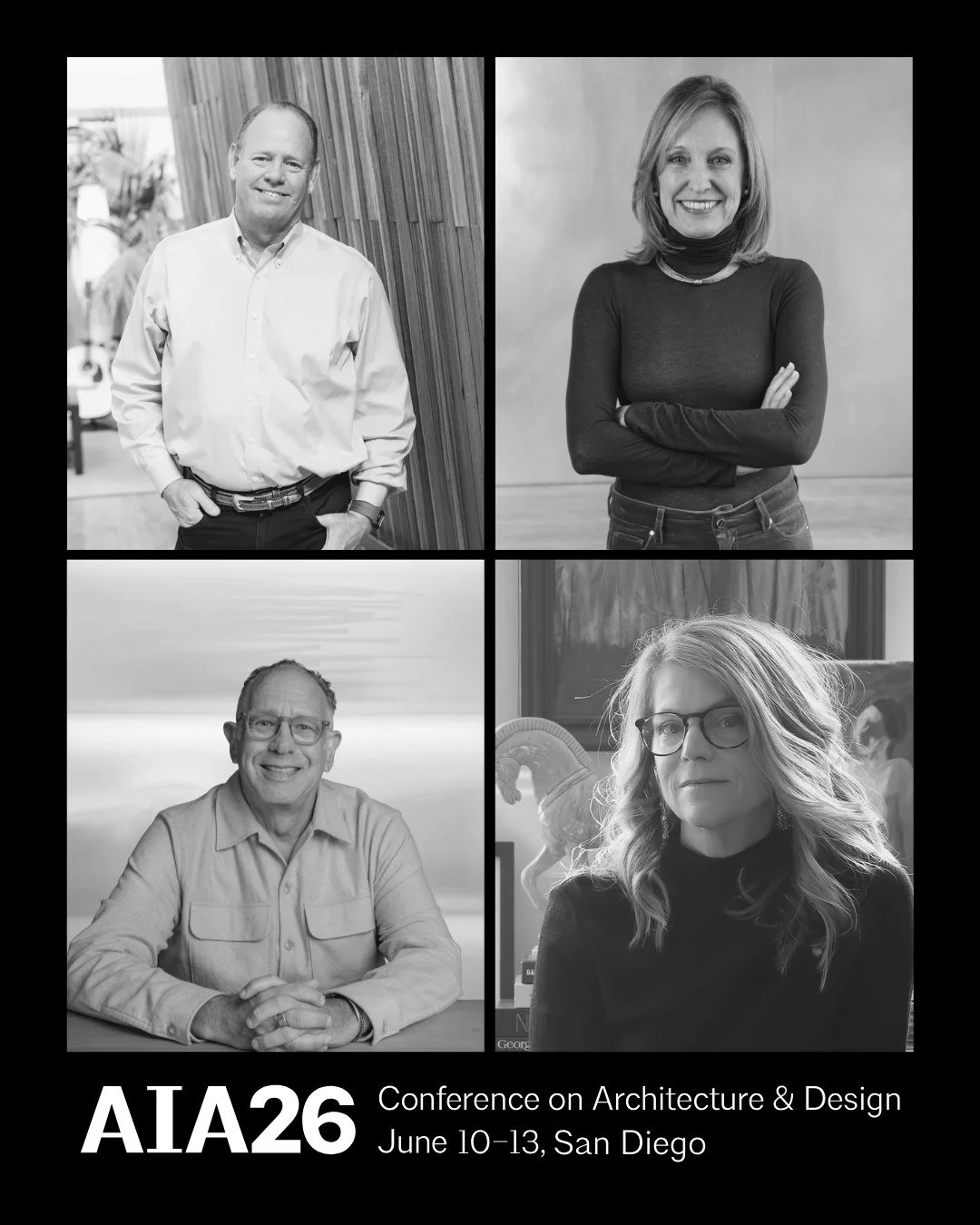 Four voices. One essential conversation.

We are honored to join the AIA Conference @aianational on Architecture &amp; Design 2026 for a discussion exploring sustainability, resilience, and the future of residential architecture.

Featuring architect