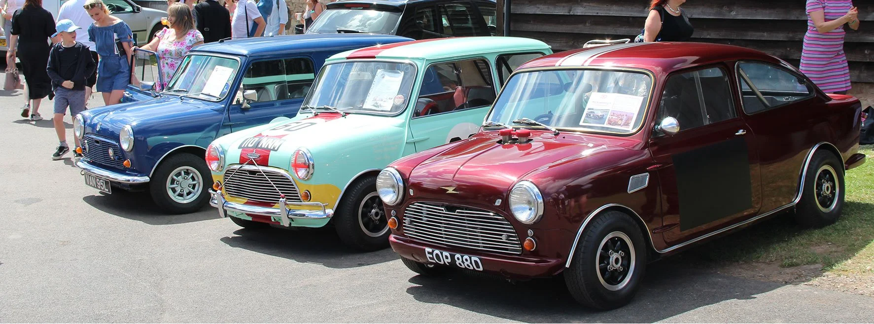 Classic Car Display and Drive Through: Classic Cars of the Beatles Era