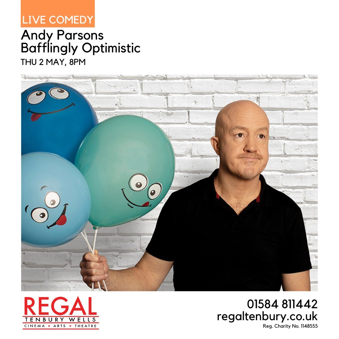 Last tickets remaining to see Andy Parsons LIVE on the Regal Stage this Thursday!

Book now via: https://bit.ly/andy-parsons-regal-2024