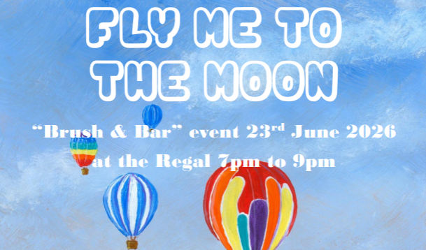 Fly Me To The Moon - Brush and Bar with Karen Lee Art-Elier