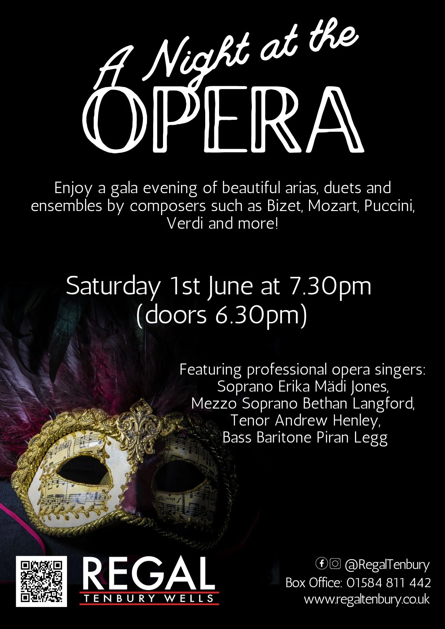 A Night at the Opera — Regal Tenbury