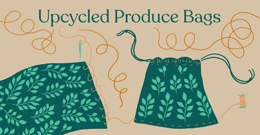 Upcycled Reusable Bags 