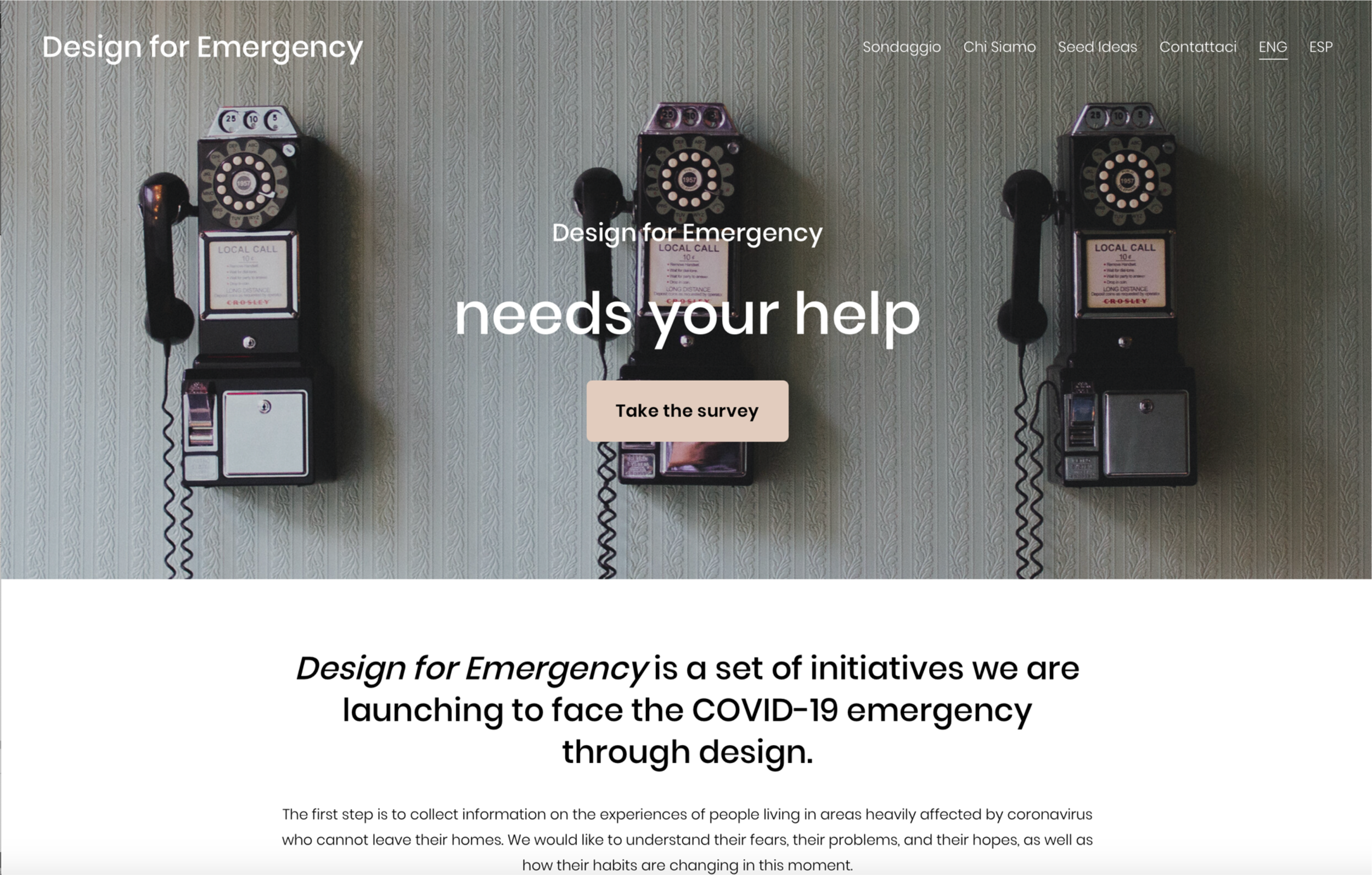 Design for Emergency