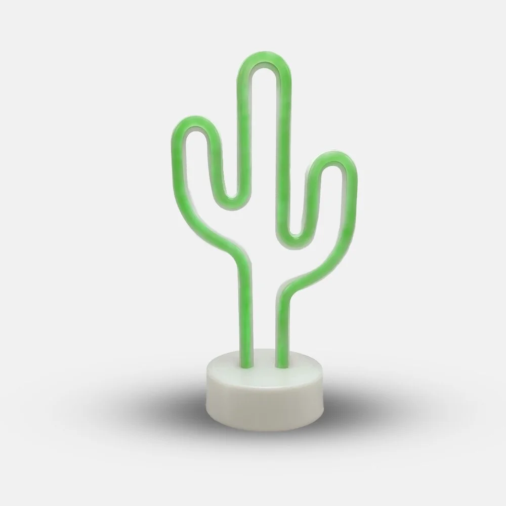 Cactus Neon Lamp