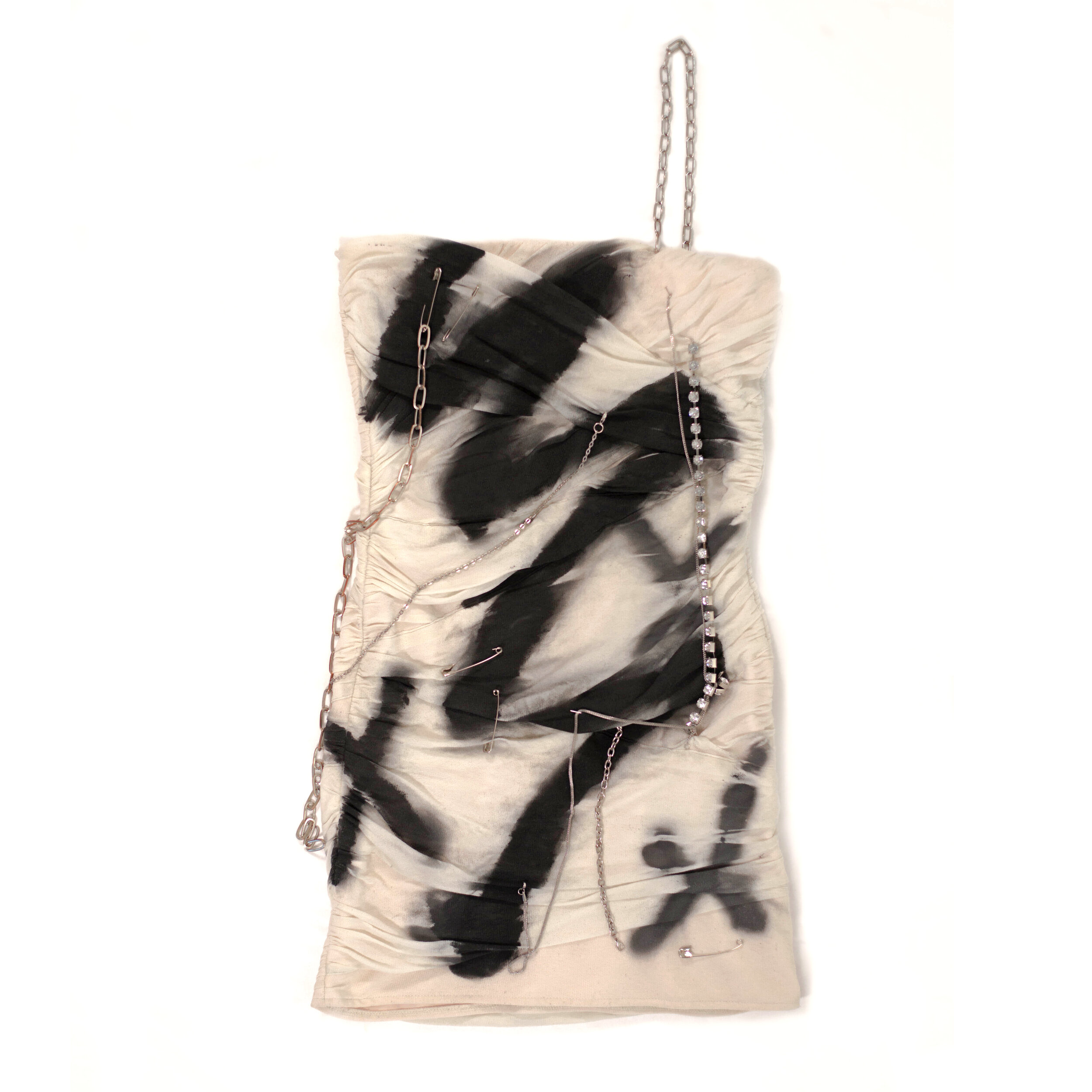 'DISTRESSED OUT' DRESS