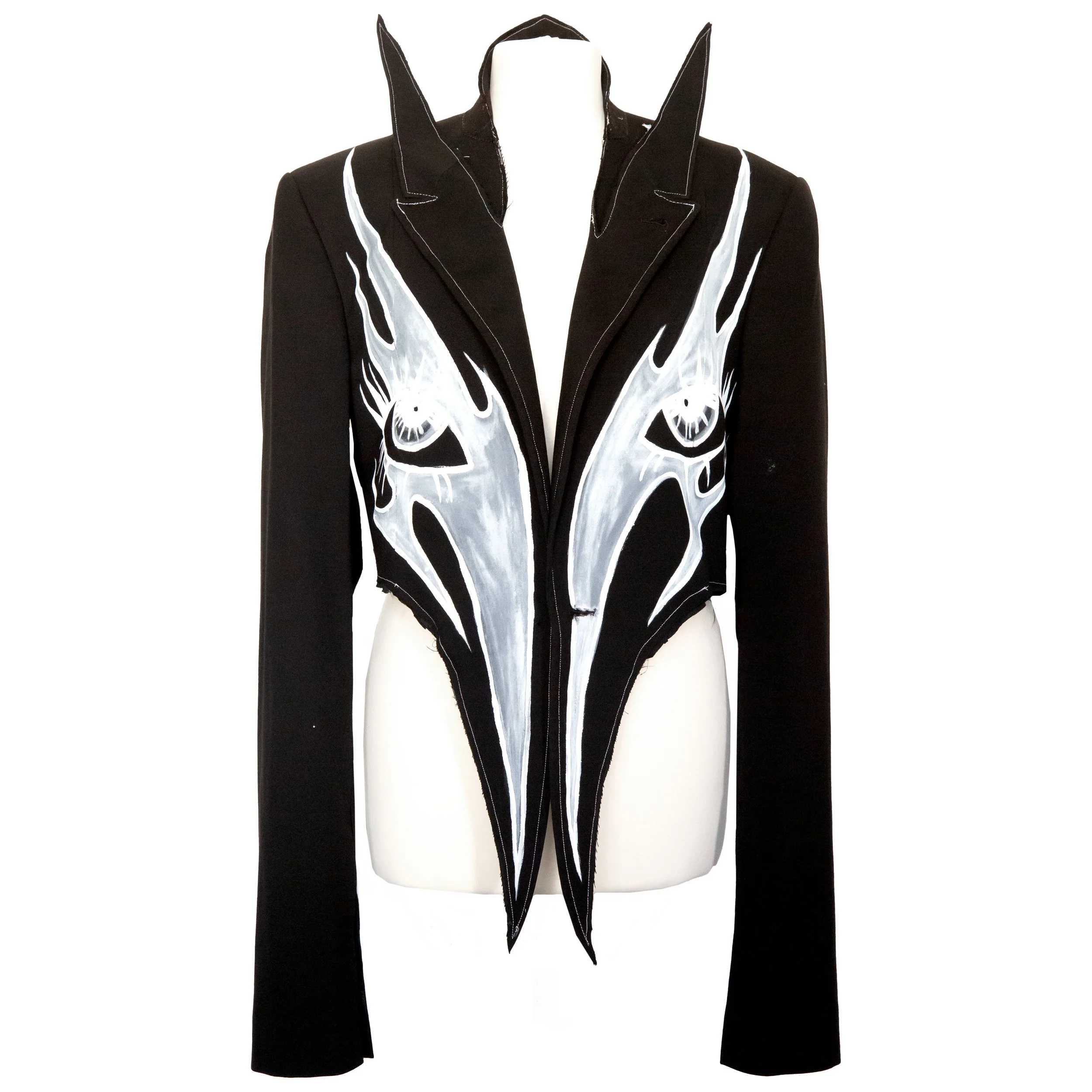 Horned Cropped Blazer