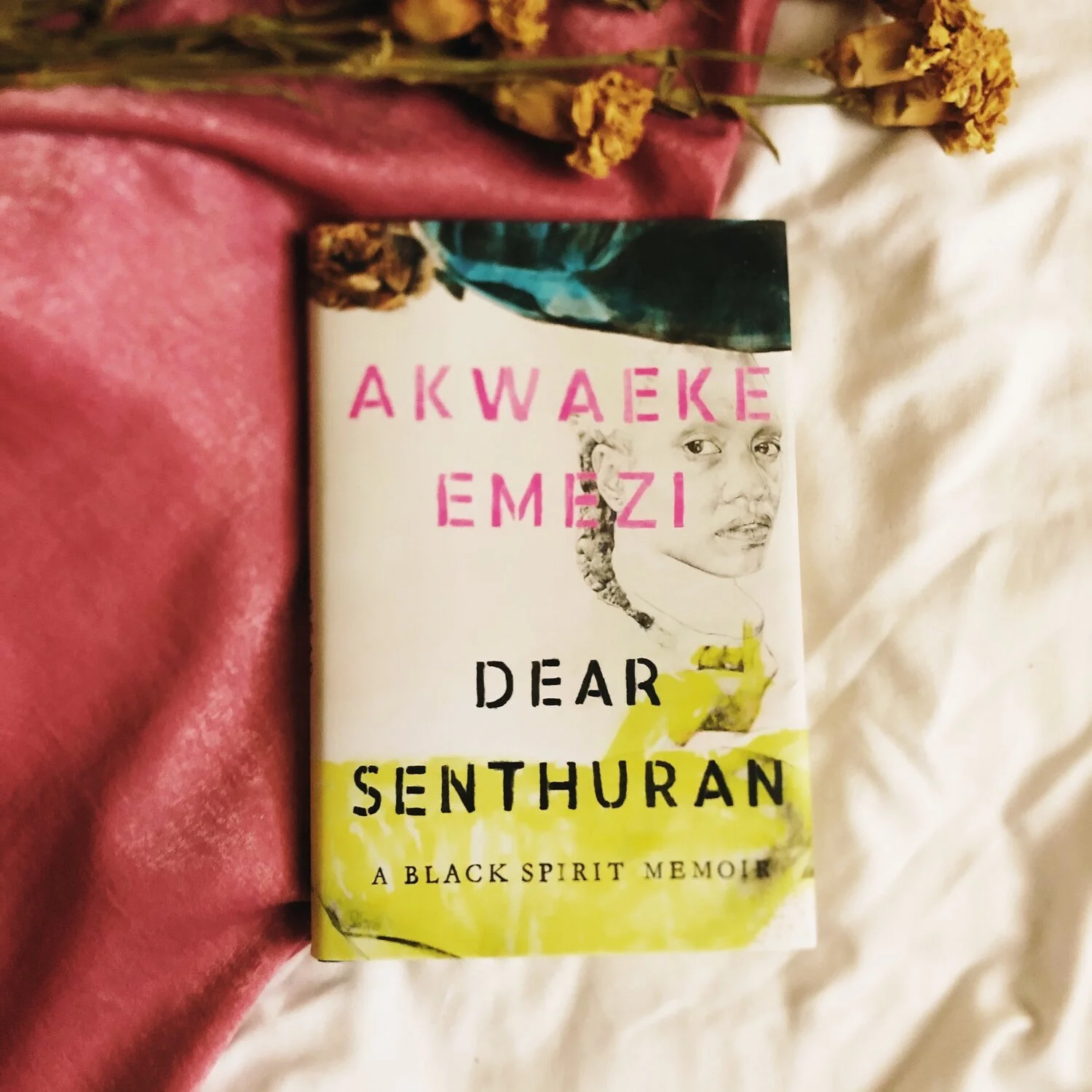 Book Club Social Media Review Template - Dear Senthuran by Akwaeke Emezi