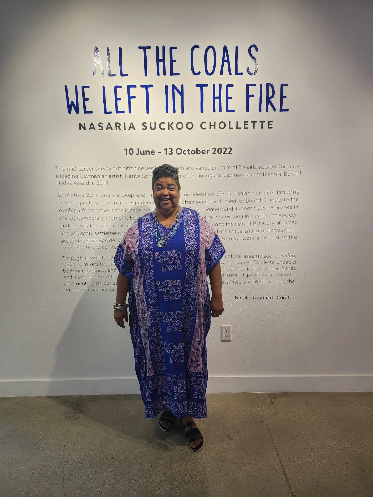 Performance of Long Celia by Nasaria Suckoo Chollette