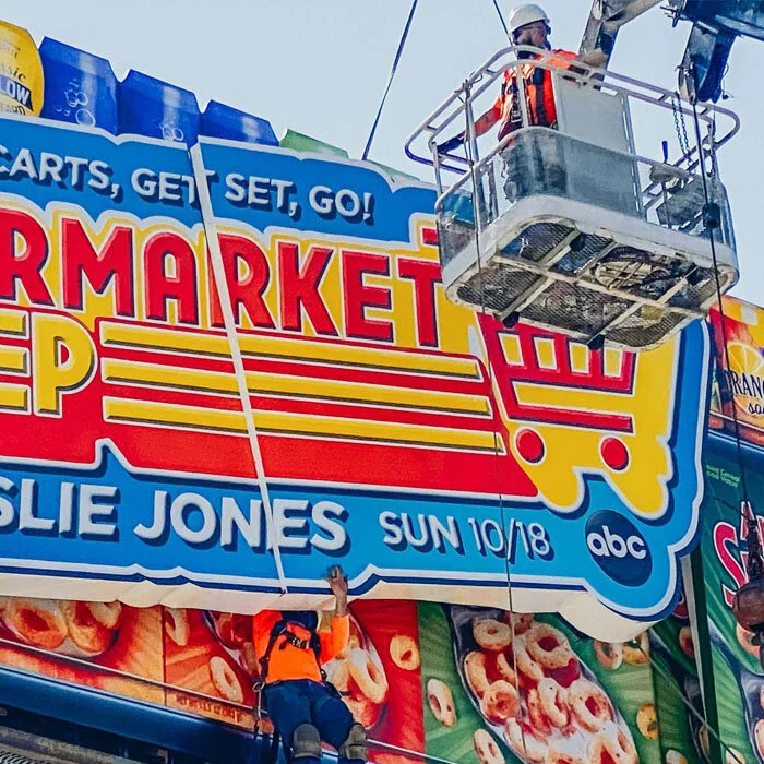 3D Billboards For ABC’s Supermarket Sweep