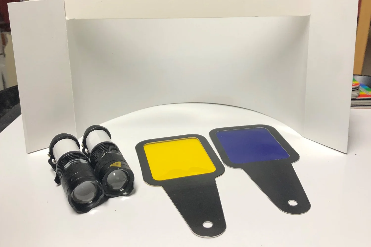 Comparative mixing blue and yellow — Colour Literacy Project