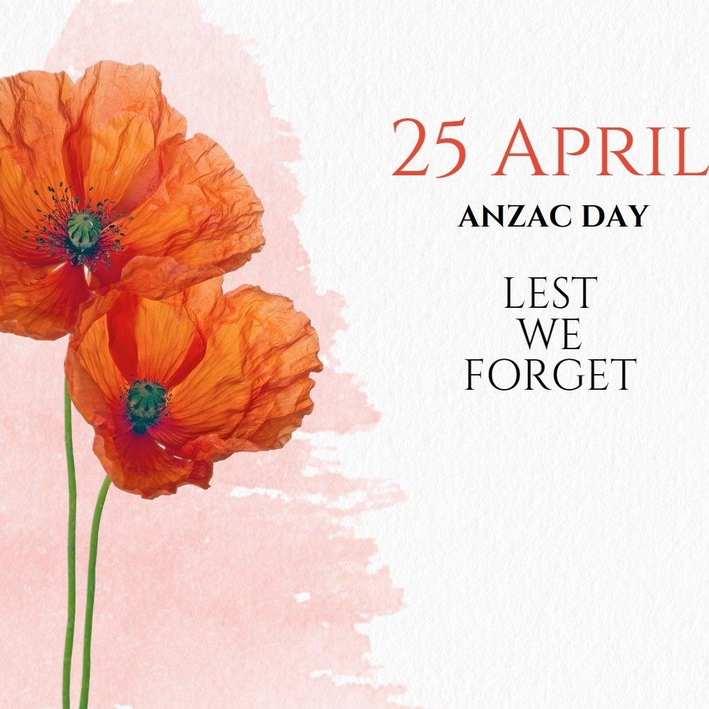 With ANZAC day coming up we remember the contribution and suffering of all those who served and died in all wars, conflicts, and peacekeeping operations. We have Poppy's available for you to place around our garden in remembrance.

 #anzacday #commun