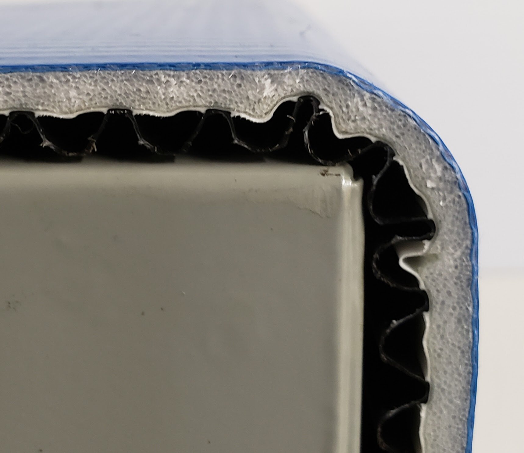 Semi Rigid Plastic Corrugated - Padded PVC Surface