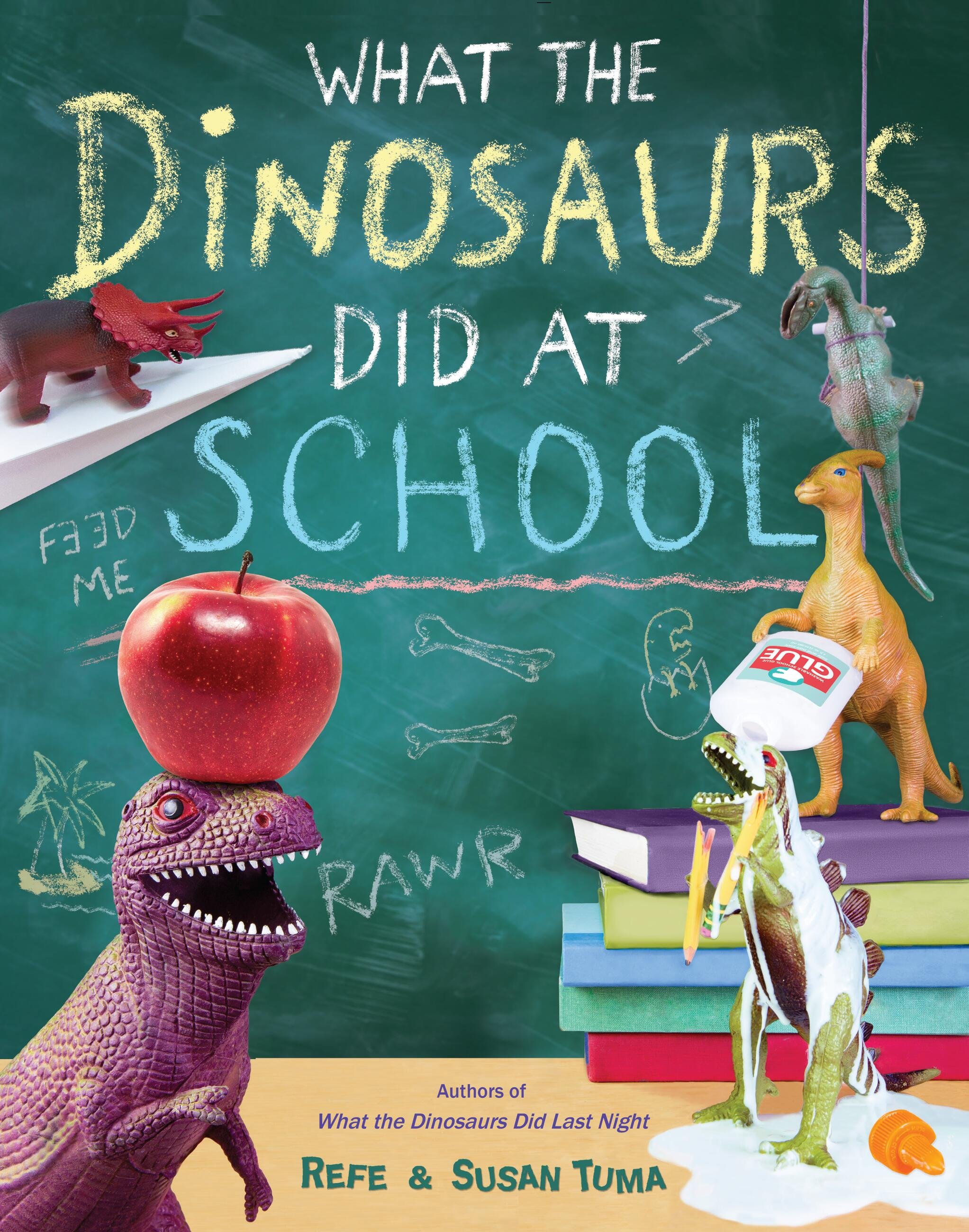 WHAT THE DINOS DID AT SCHOOL high-res cover.Jpg
