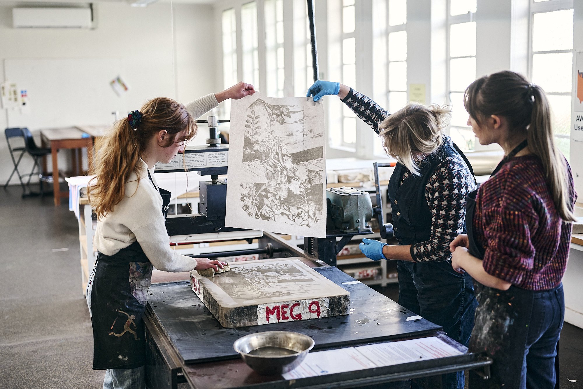 STONE LITHOGRAPHY COURSE with Bronte Bell