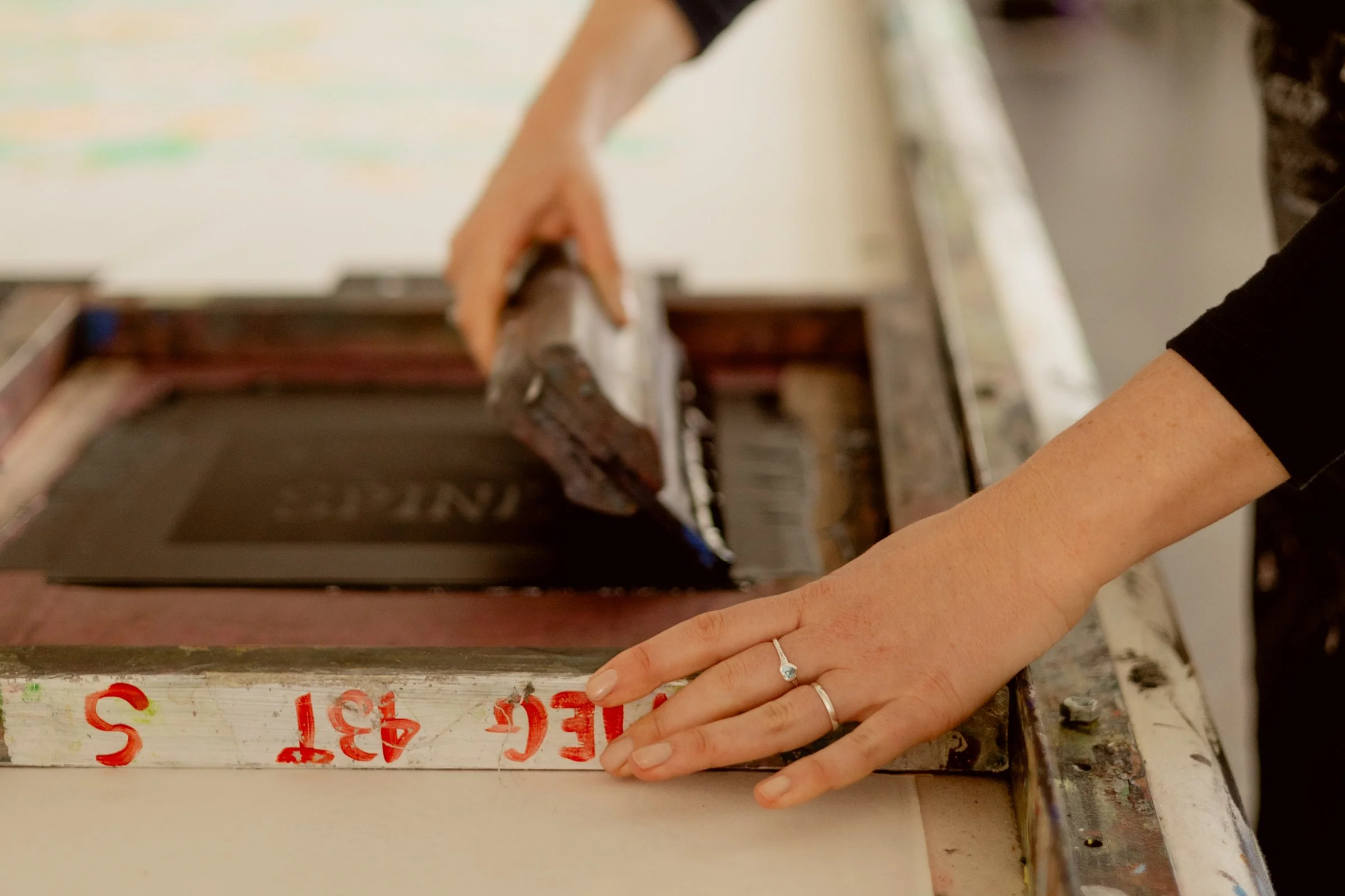 CMYK SCREEN PRINTING with Alex Lundy