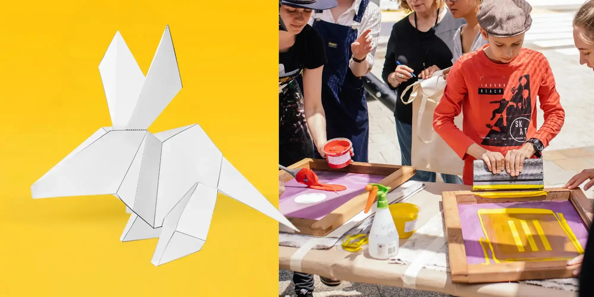 Canberra Made Series: Megalo Print Studio X Egg Picnic - Kid's Screenprint workshop