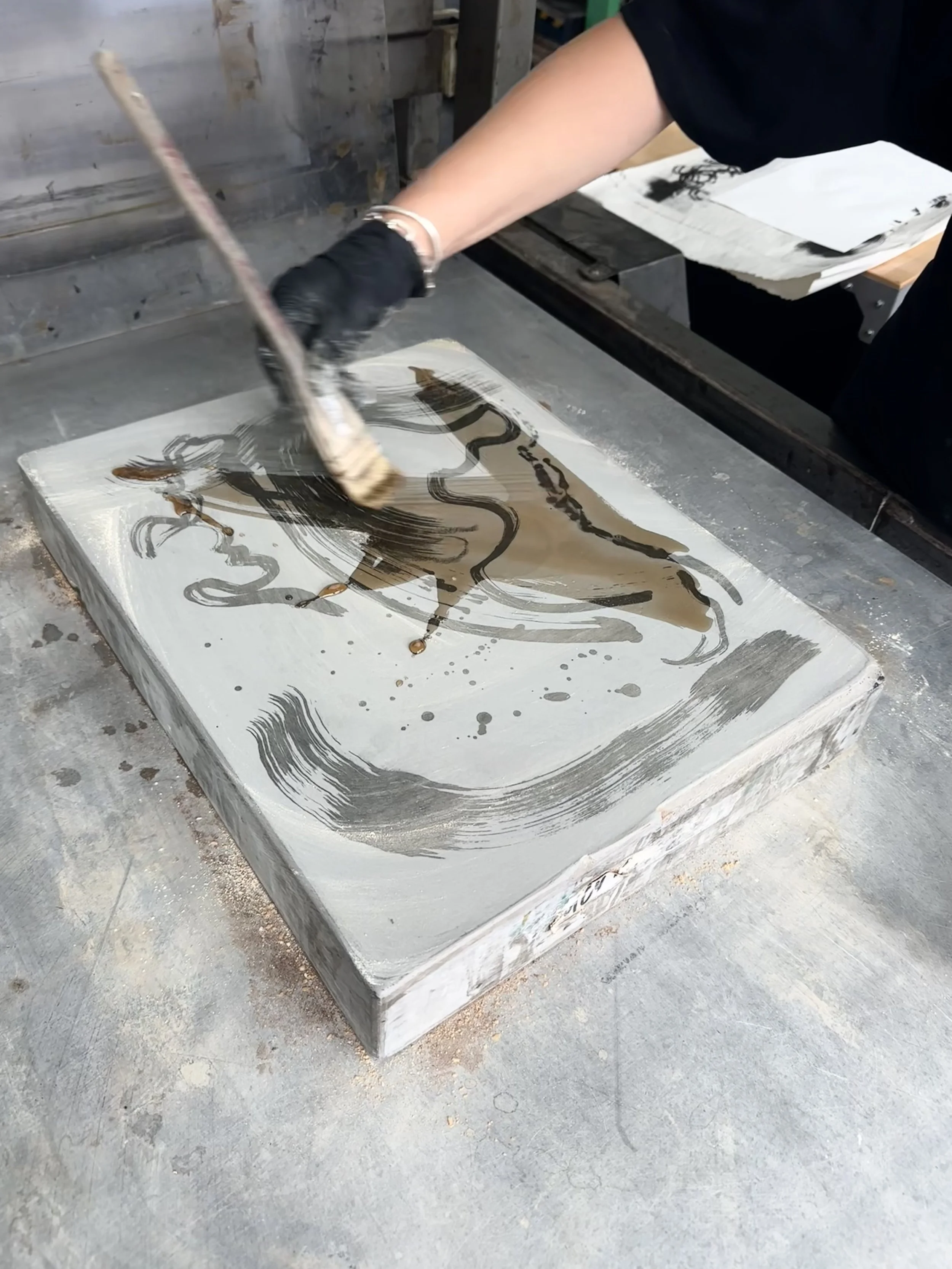 STONE LITHO with Millie Mitchell