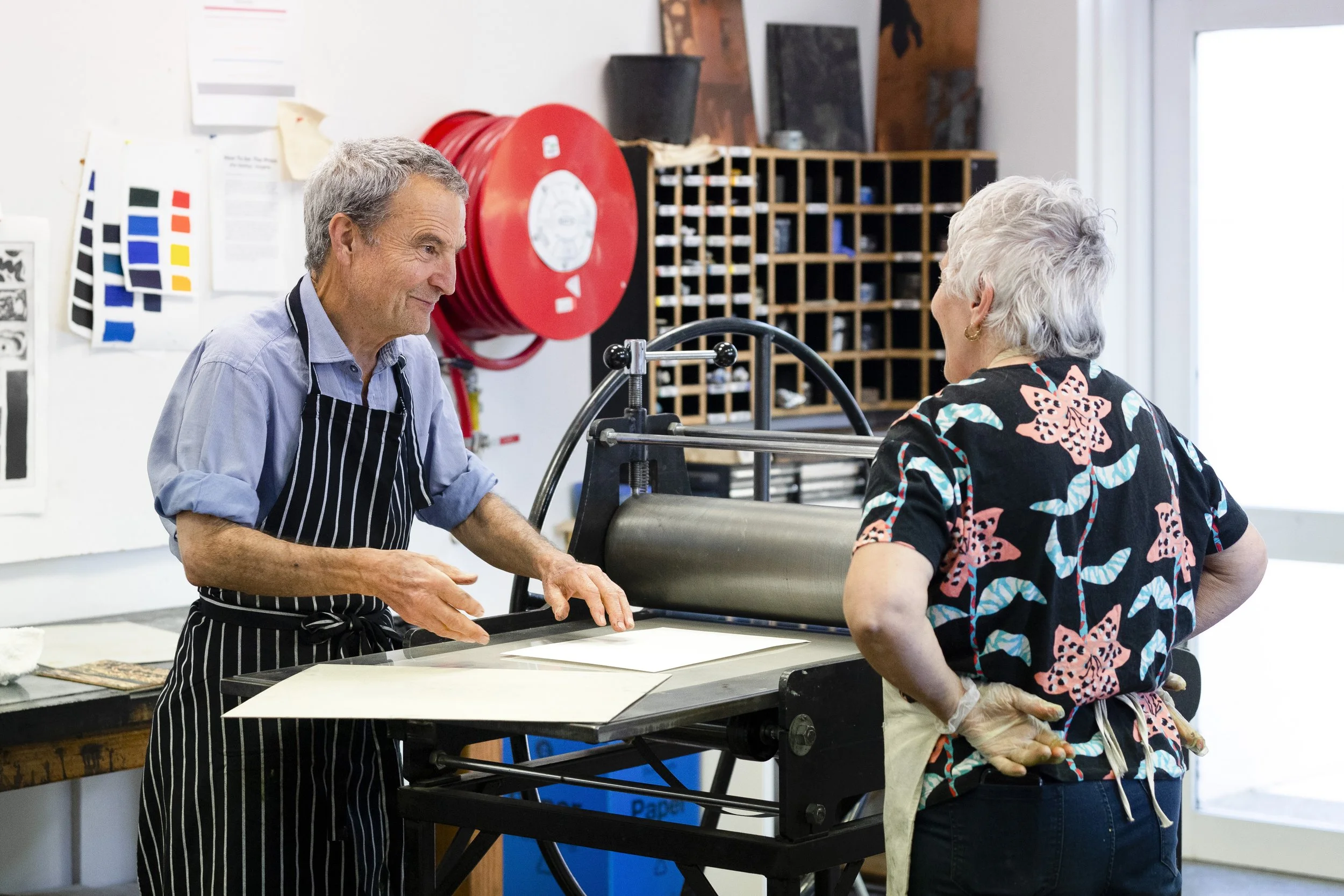 WOODCUT WORKSHOP with John Pratt