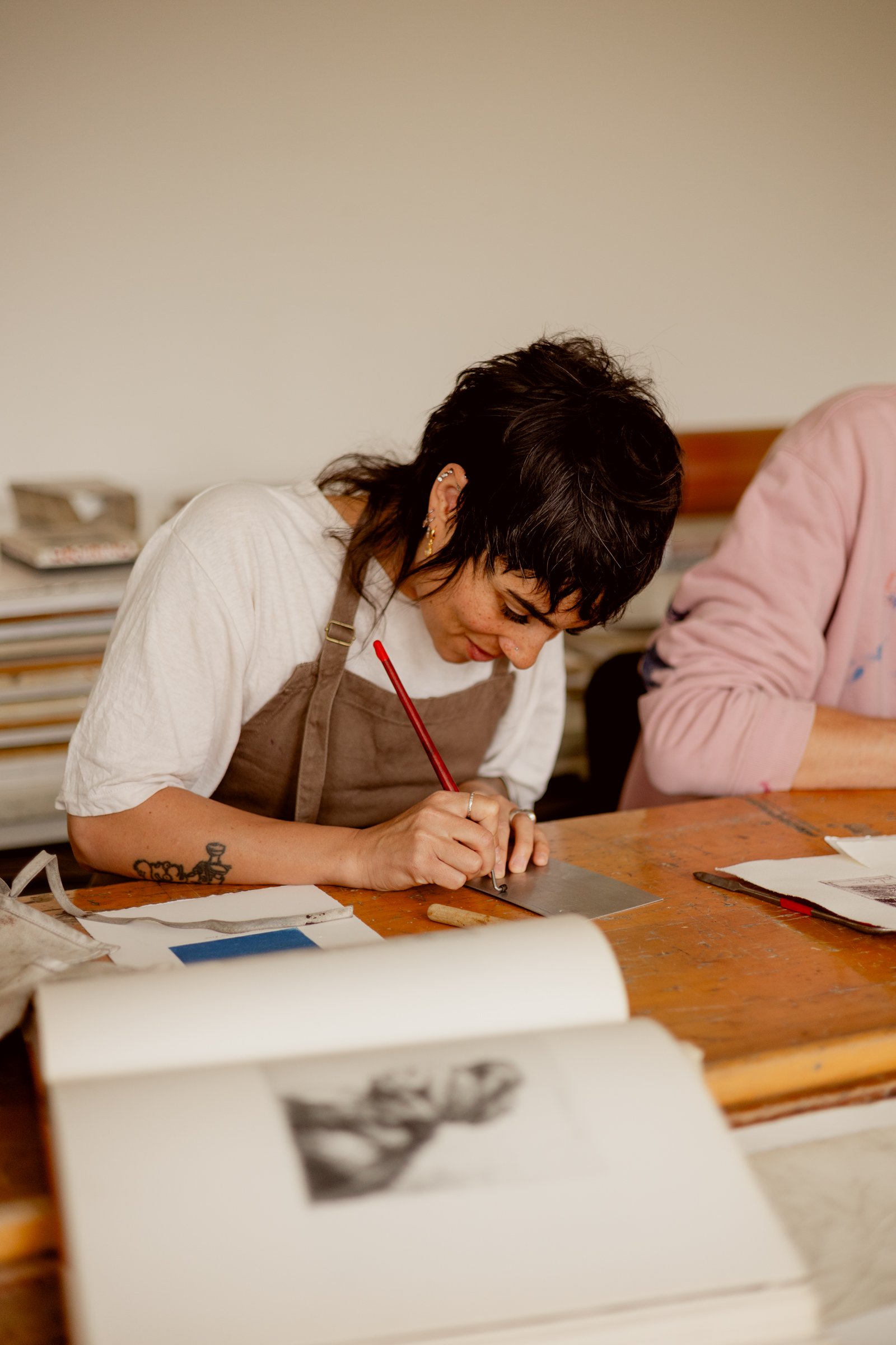 BRUTALIST ZINC PLATE ETCHING with Chin-Jie Melodie Liu
