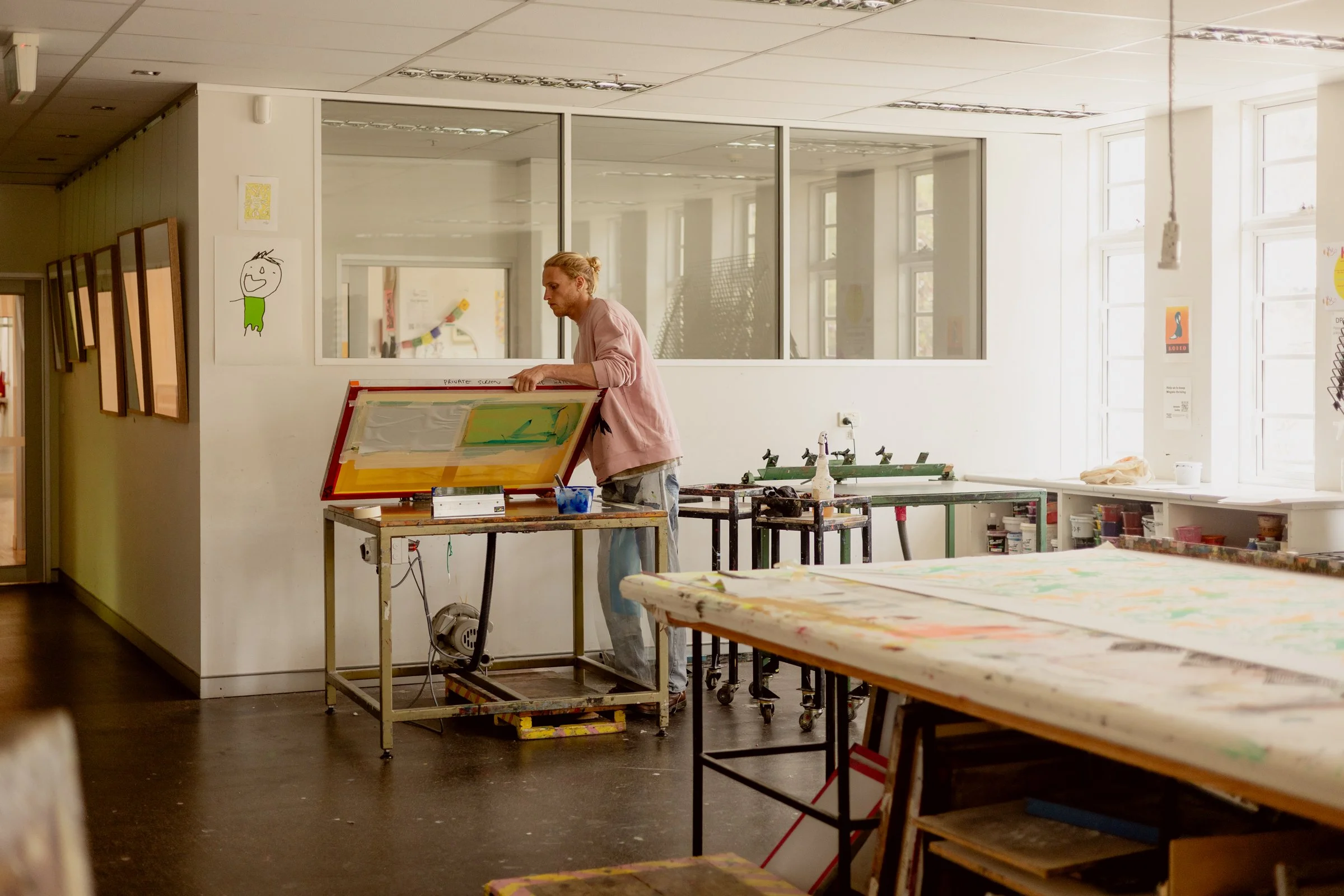 CMYK SCREEN PRINTING with Alex Lundy