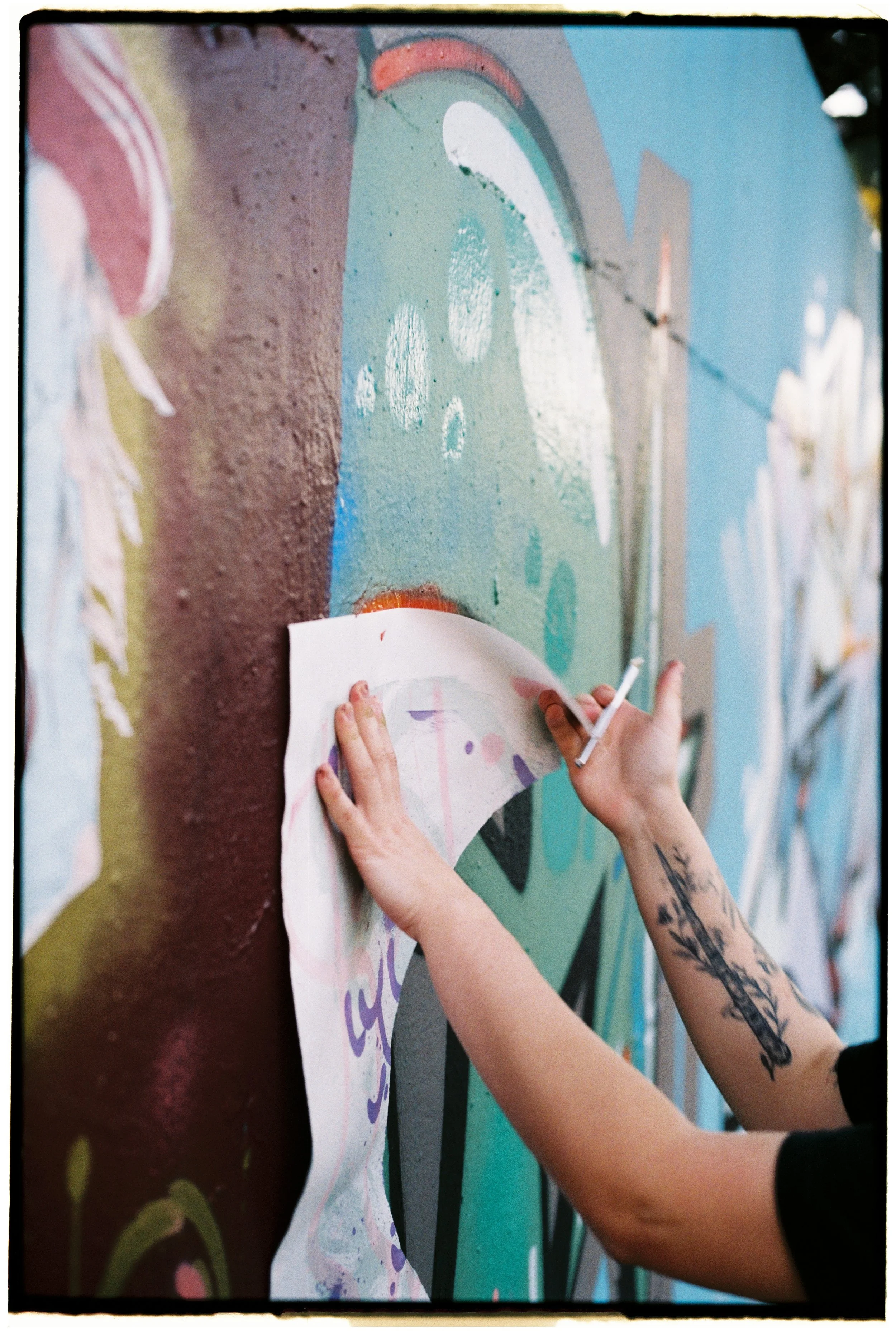 SCREENPRINTING POSTER PASTEUPS with Quinton Randall