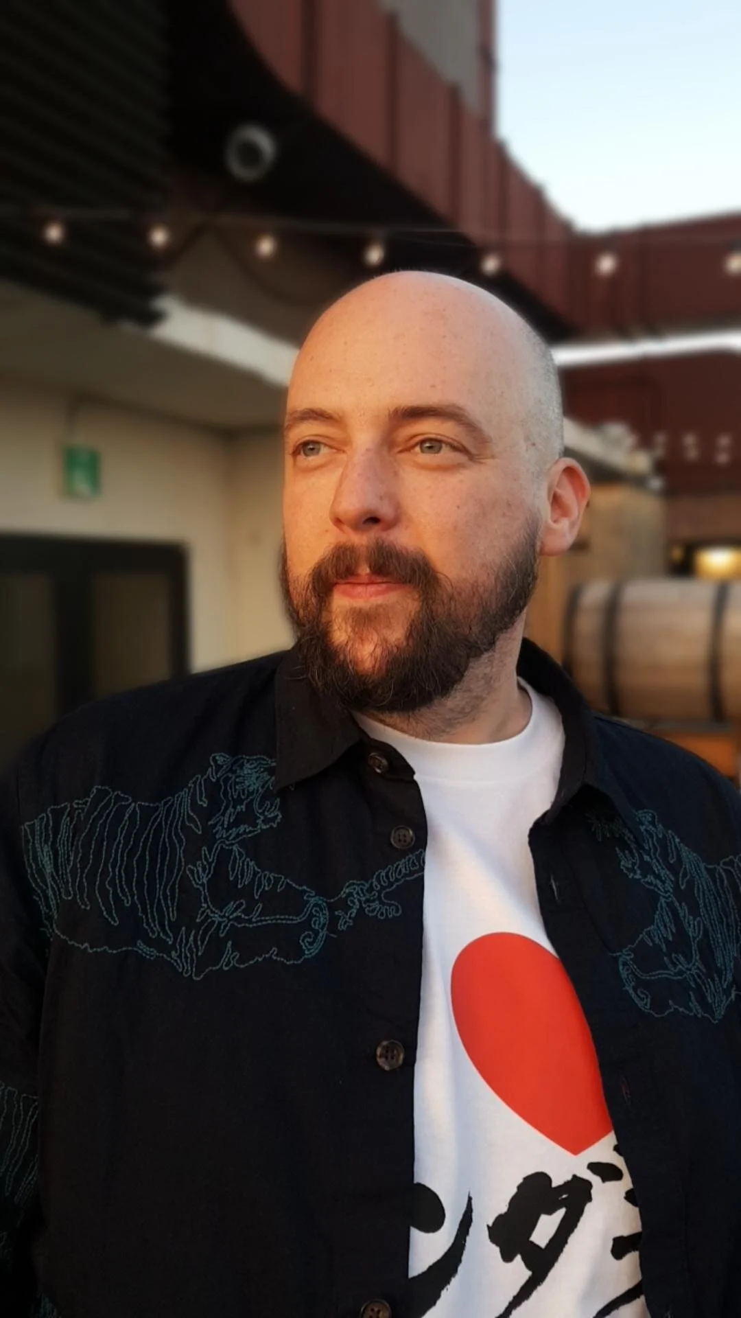 Jason looking resplendent