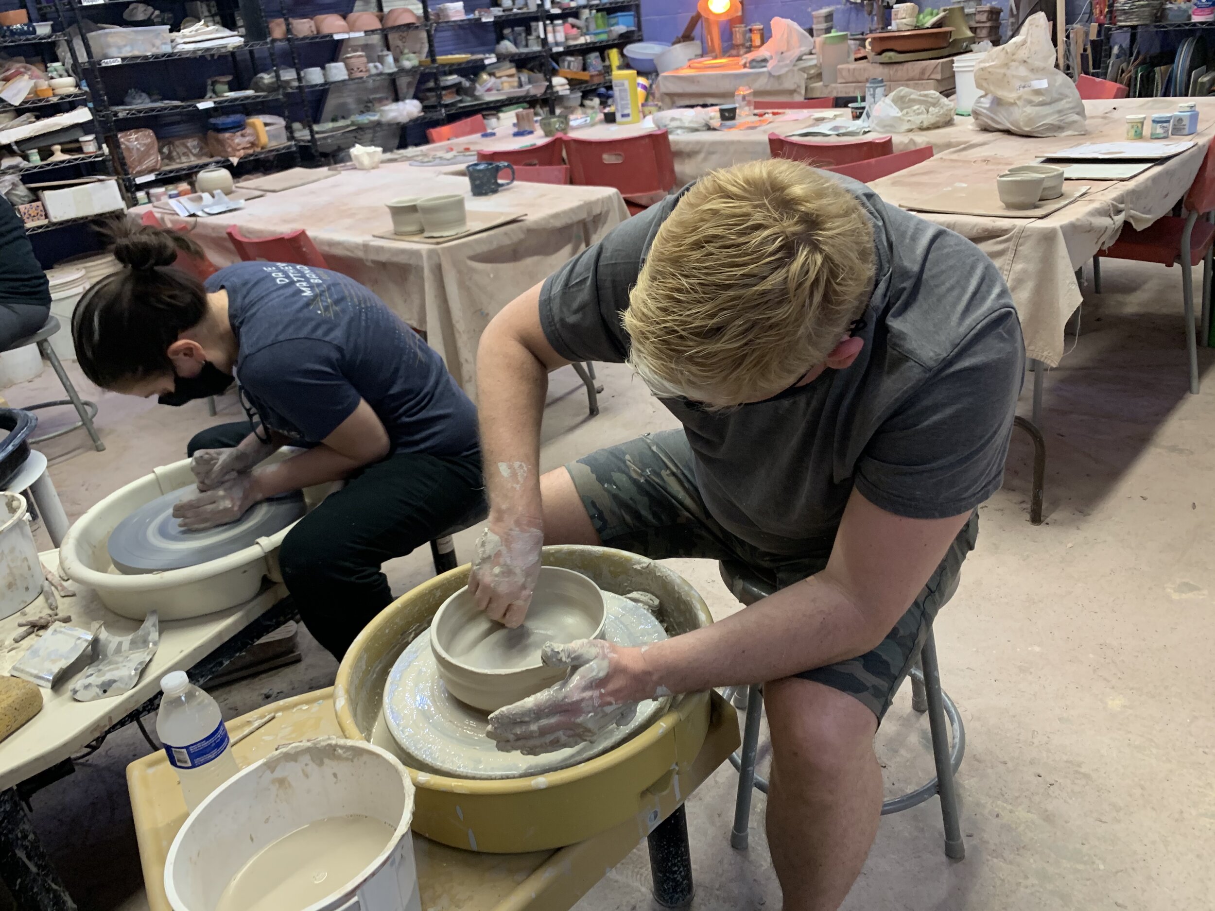 Pottery Wheel and Clay Class with Emily/Wendy - ADULTS