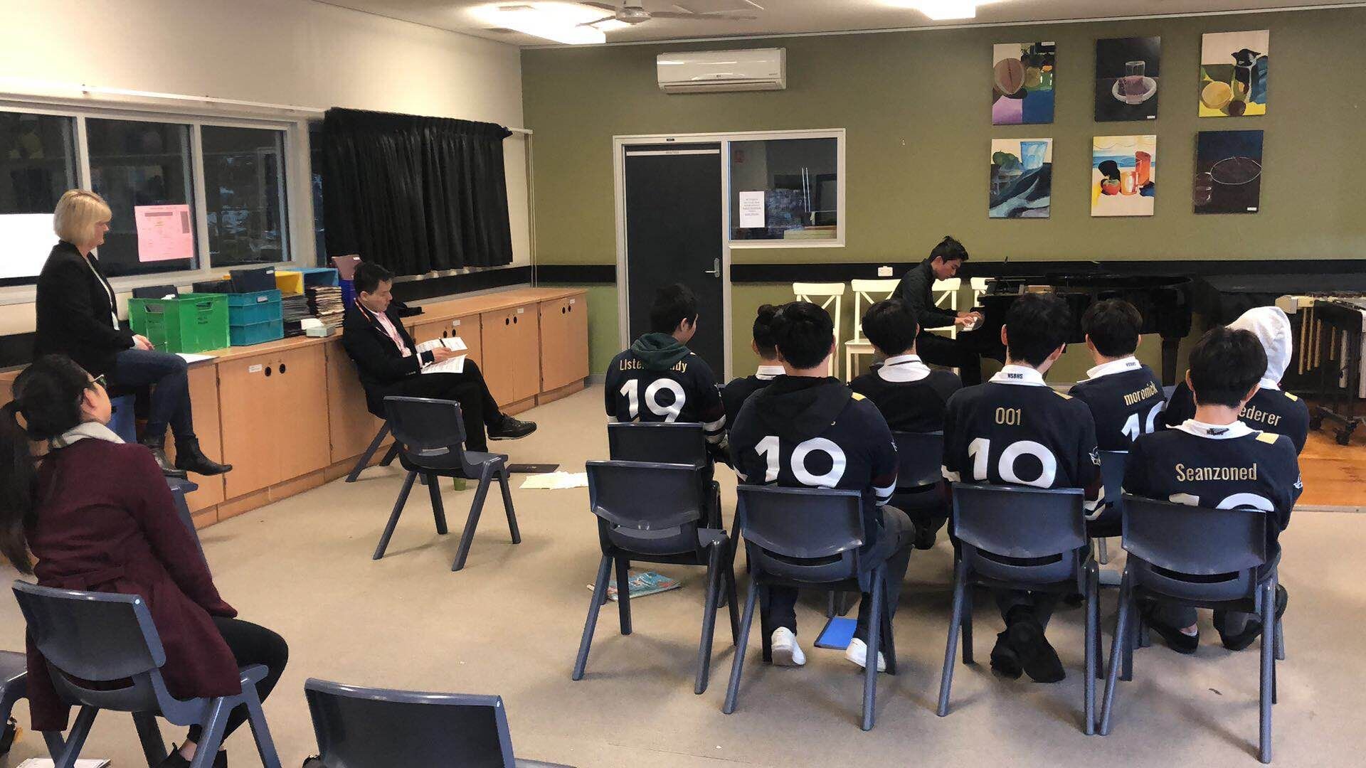 2019 North Sydney Boys Piano Masterclass