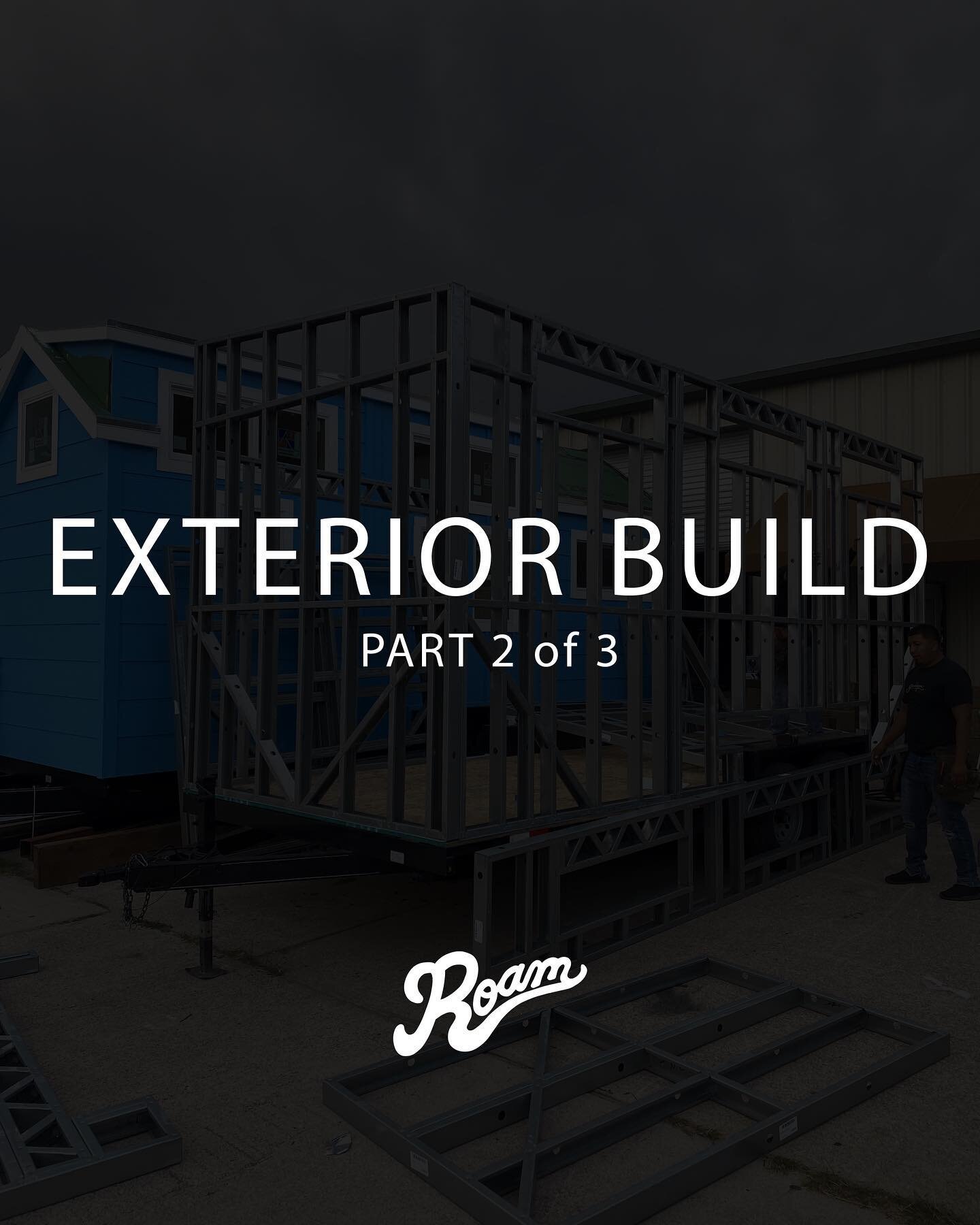 Part 2 of 3 &mdash; Exterior build

We worked with 2 local Austin companies on the Roam exterior build out. For the framing&hellip;in order to shave a few lbs off the overall trailer weight we decided to go with a custom agile framing system from @vo