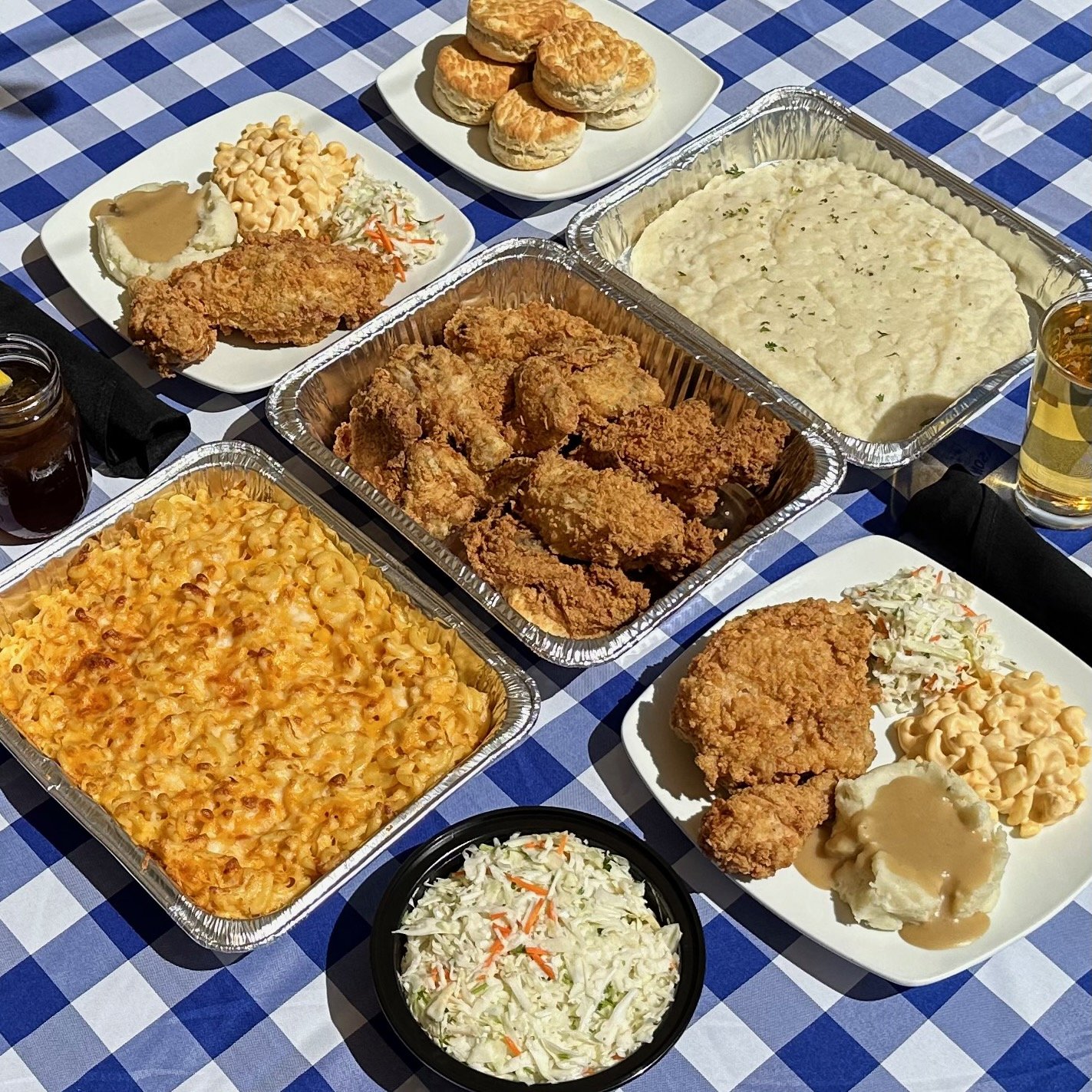 Fried Chicken on checkered cloth.jpeg