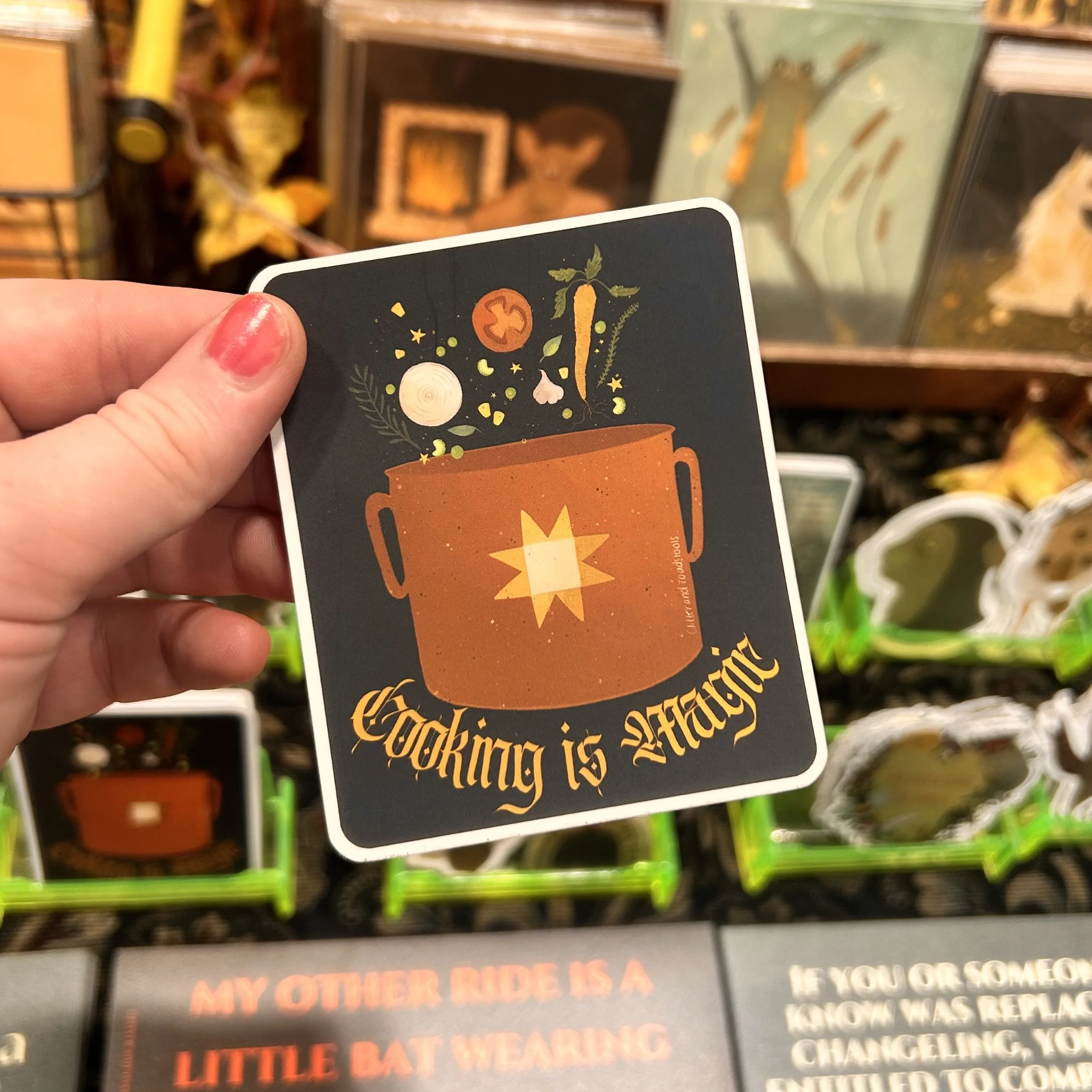 Glitter and Toadstools 