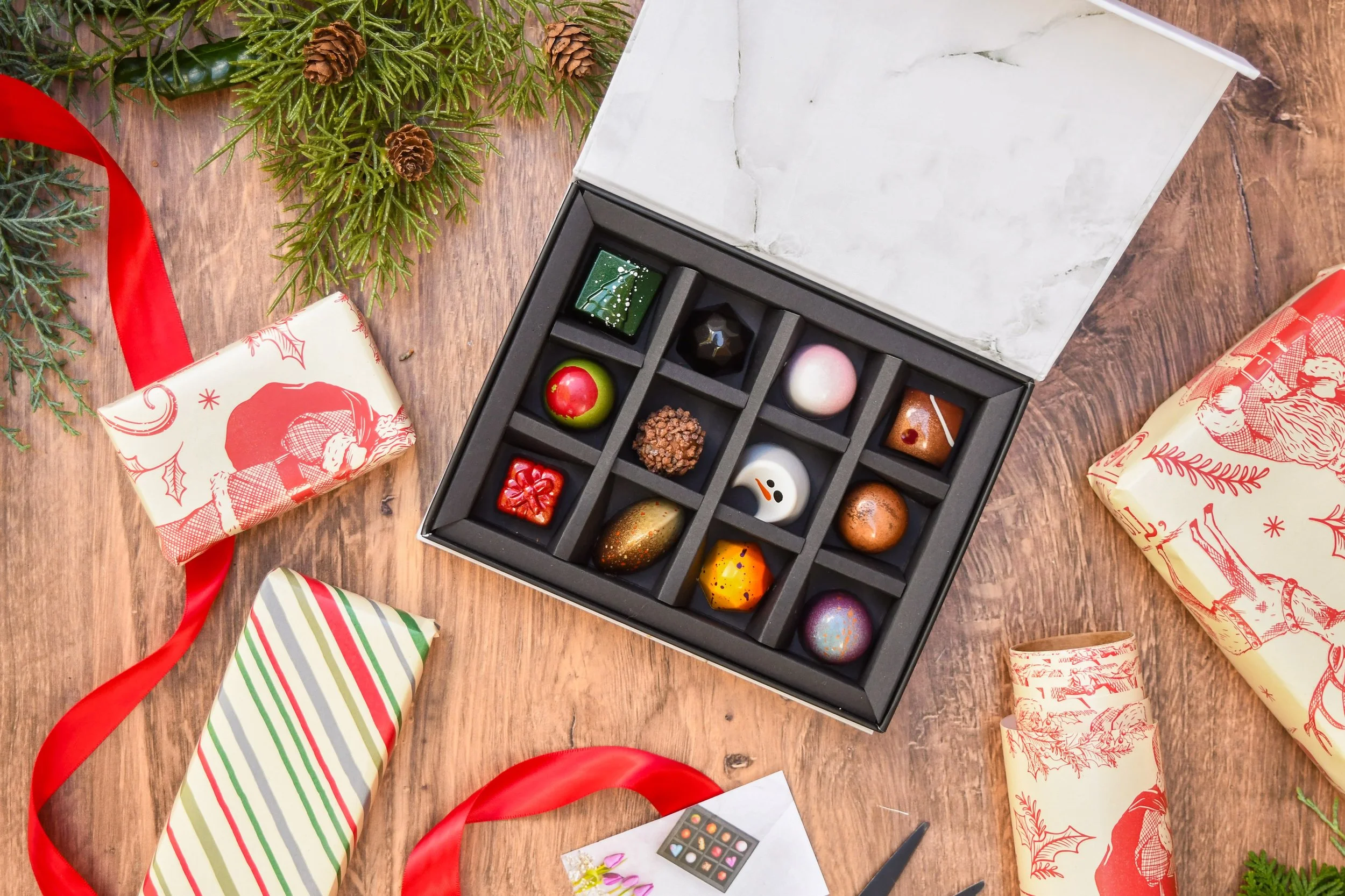 Marble & Steel Craft Chocolates