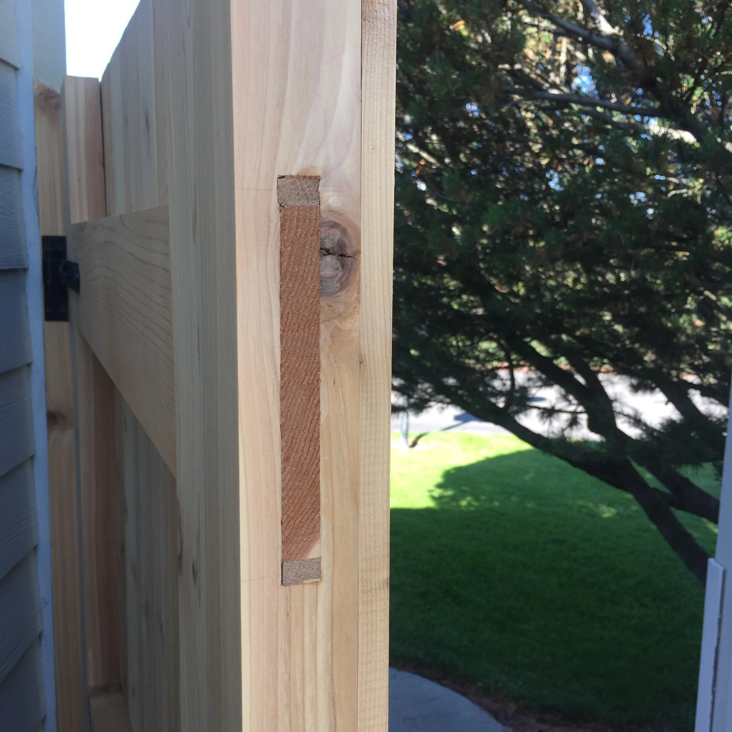 Wedged Through Tenons