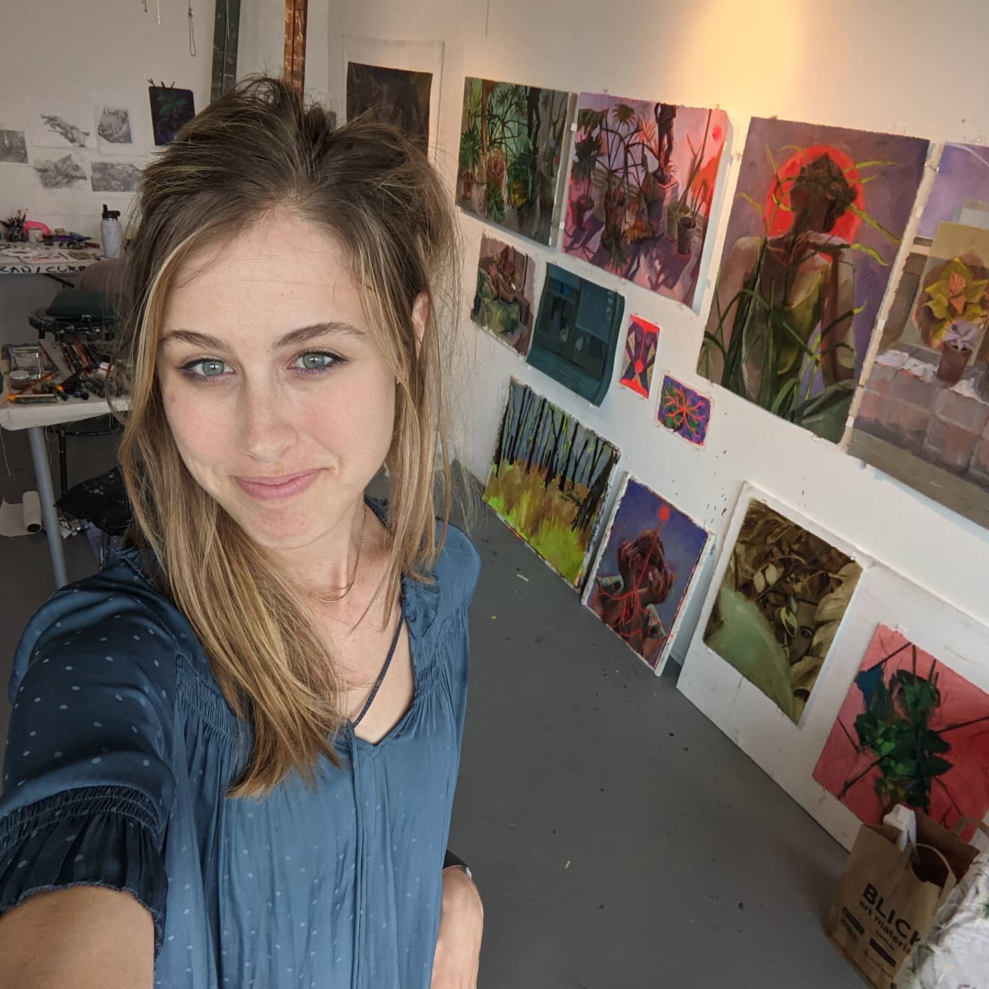 What a magical summer it was in Philly as I continue to work towards my MFA at PAFA. 8 beautiful weeks of friendship, city scootering, humidity, art museums and SO much painting. I am still processing this time...because as life would have it the wee